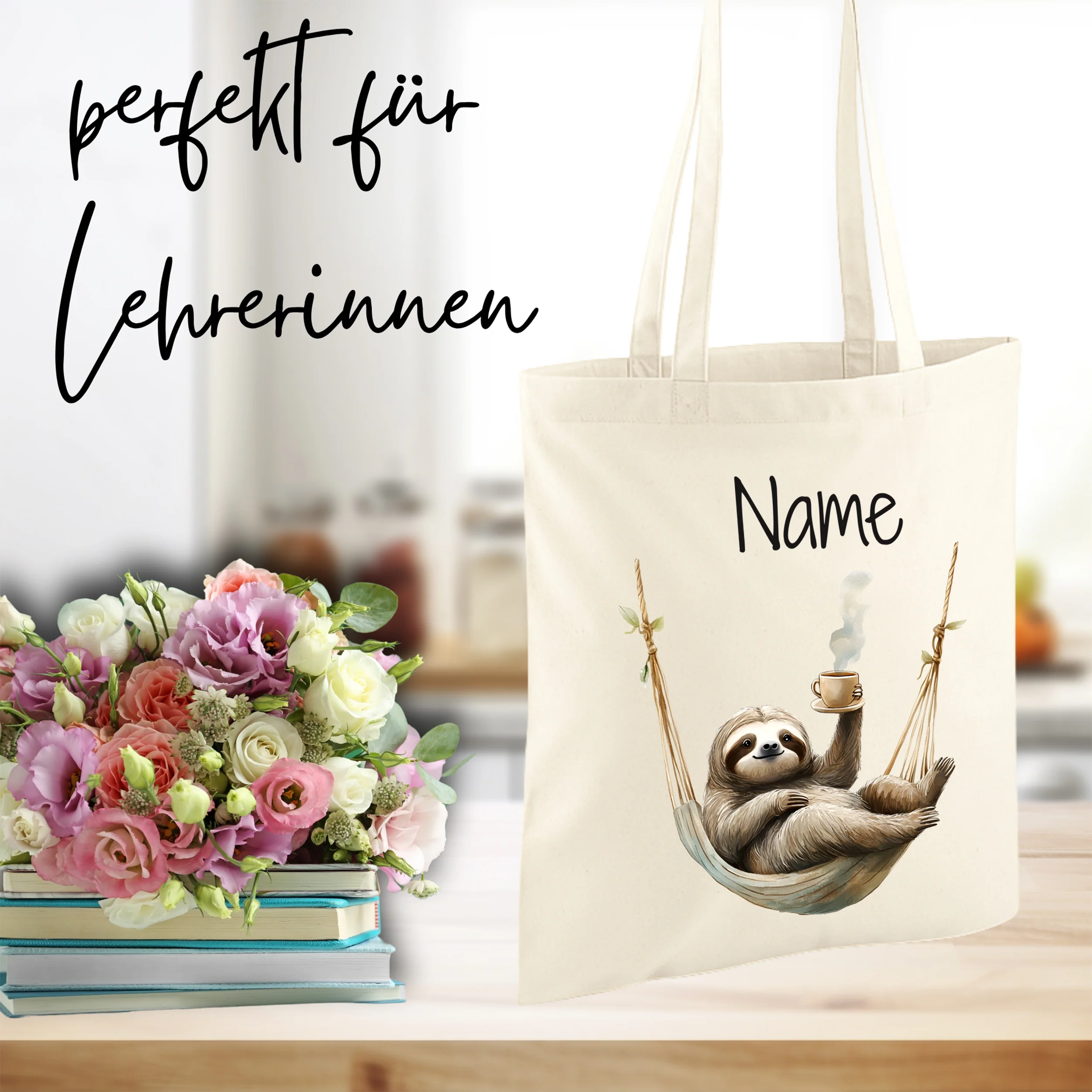 Tasche Faultier - Entspannt und lässig im Alltag - Image 3