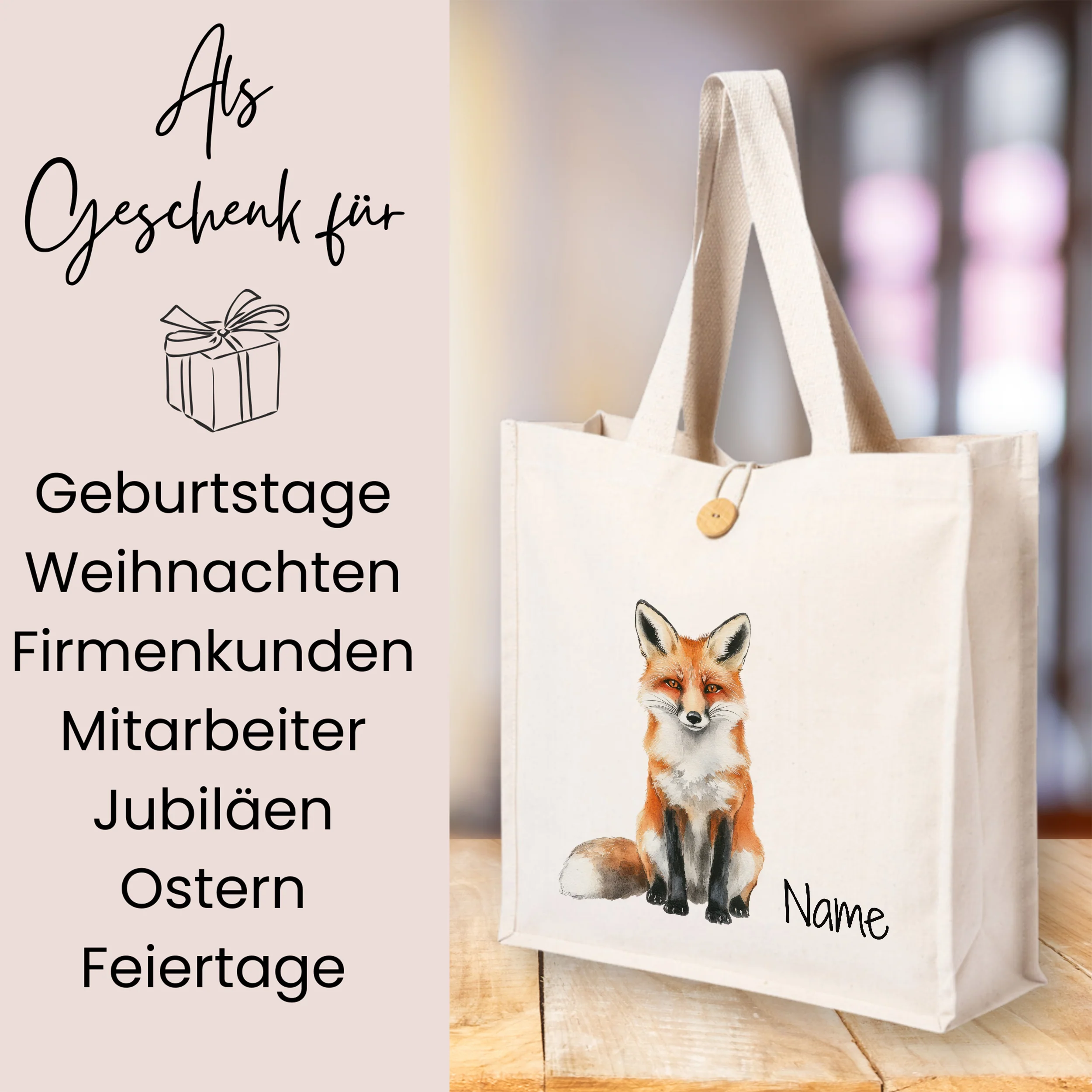 Tasche Fuchs - Dein treuer Begleiter für jeden Tag - Image 3