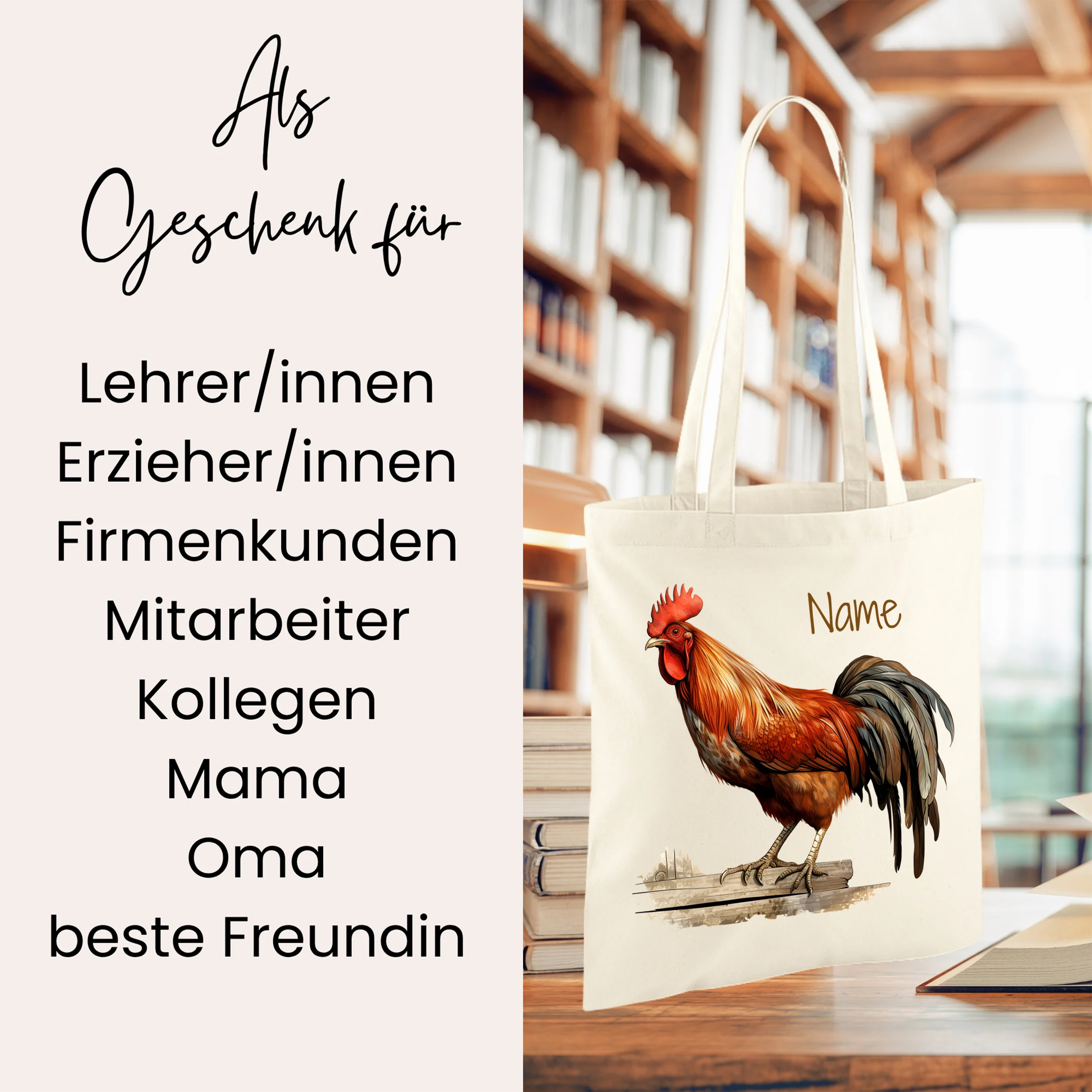 Tasche Hahn - Deine persönliche Begleiterin für jeden Tag - Image 2