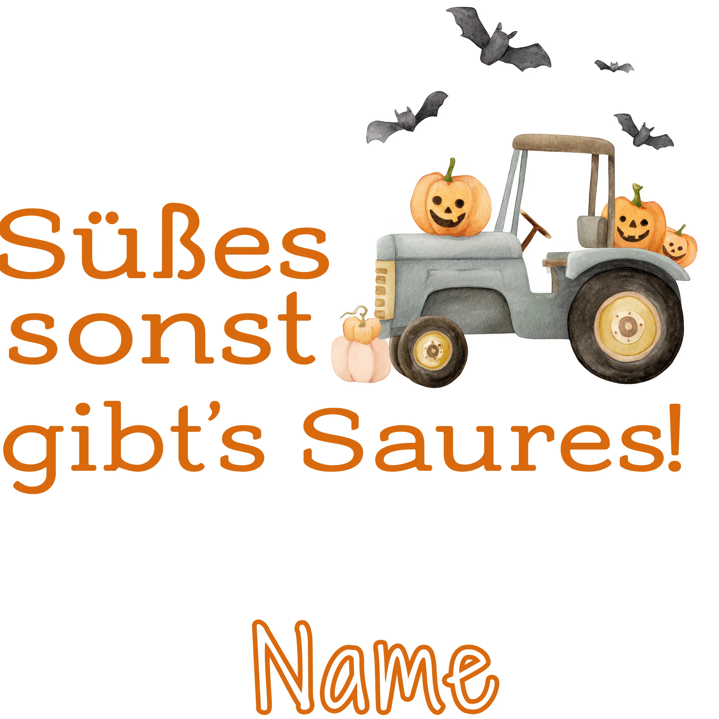 Tasche Halloween - Süßes sonst gibt's Saures! - Image 3