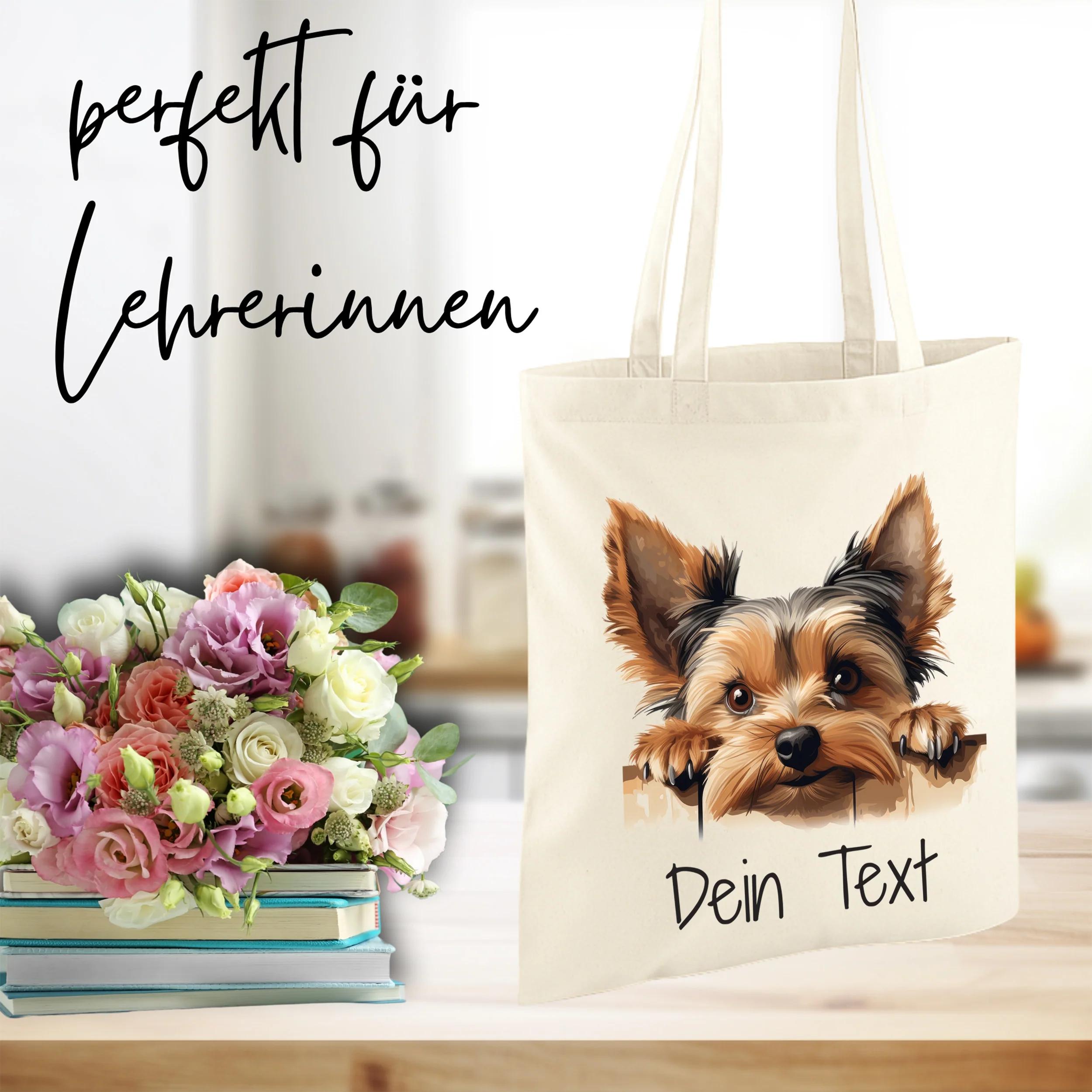 Tasche Hundemotiv - Yorkshirer Terrier - Image 3