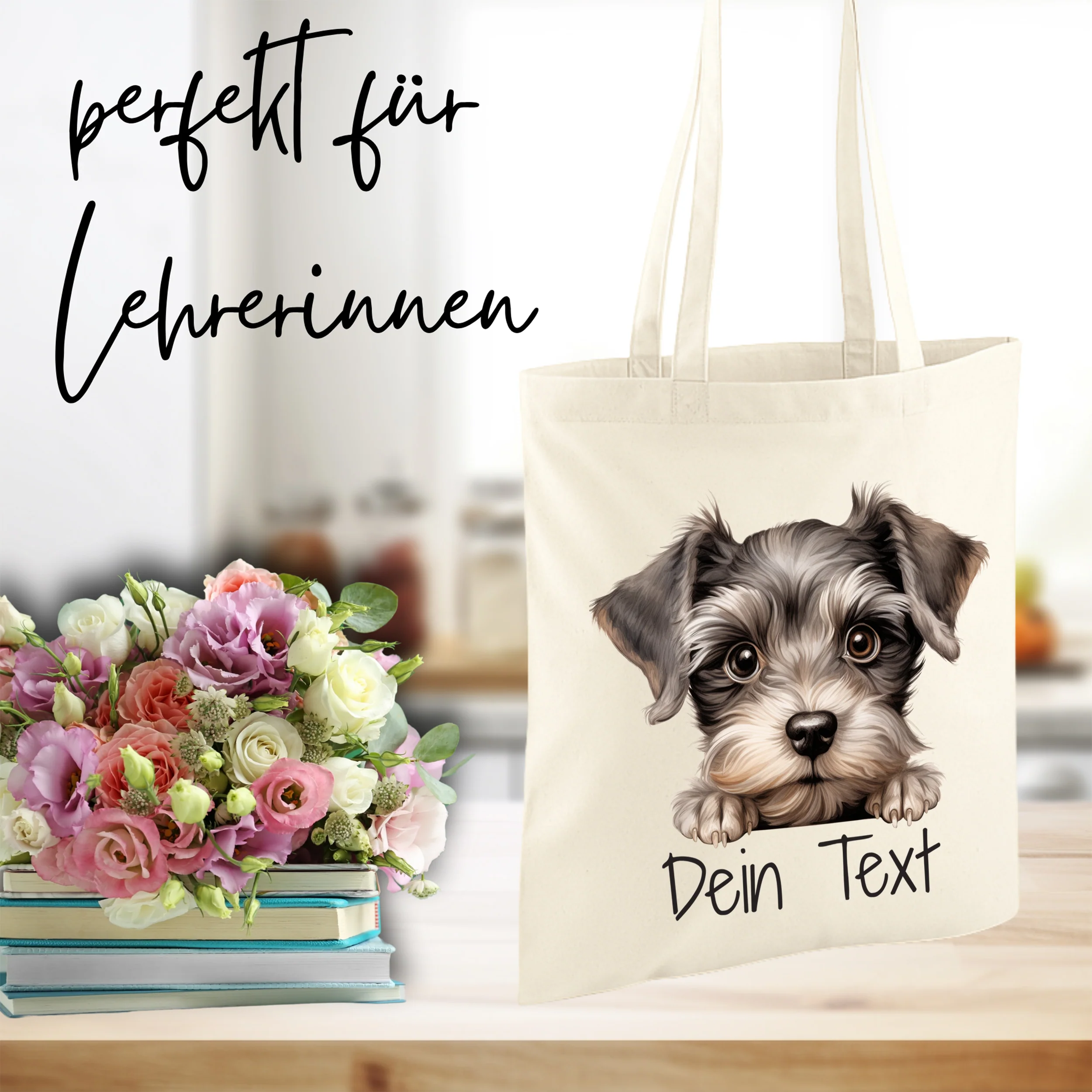 Tasche Hundewelpe Miniature Schnauzer - Image 3
