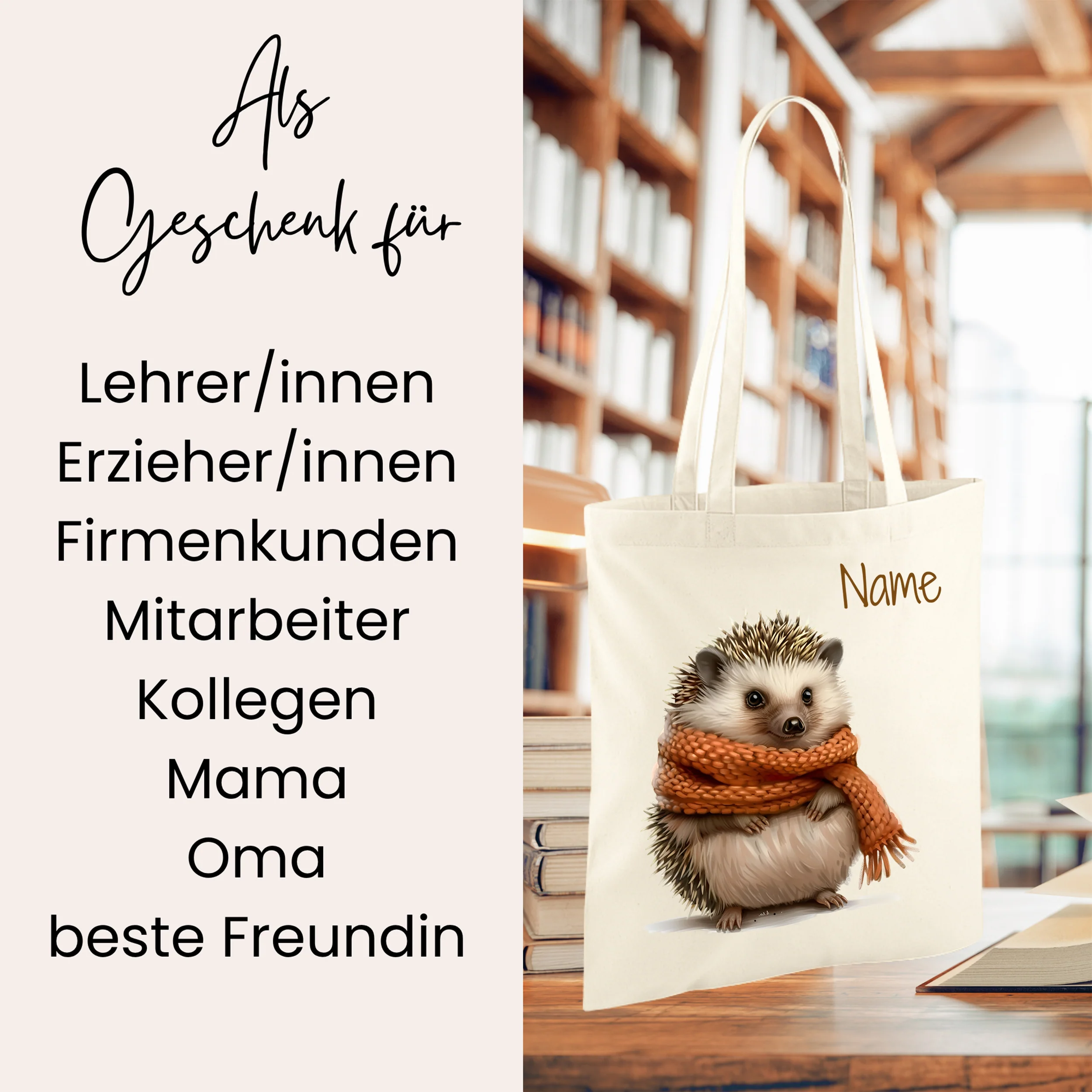 Tasche Igel - Dein treuer Begleiter für jeden Tag - Image 2