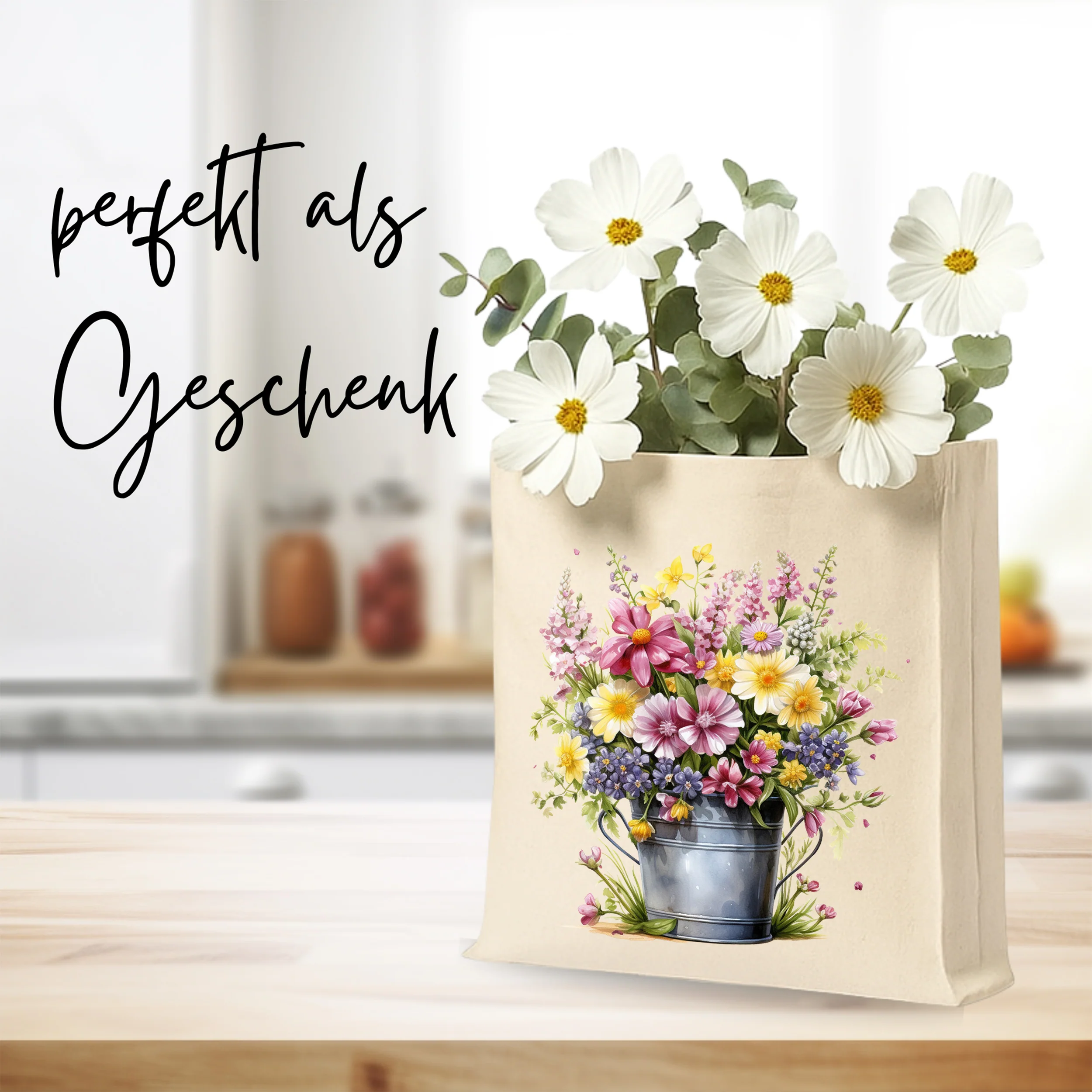 Tasche mit Blumenmotiv - Frische Farben für jeden Tag - Image 2