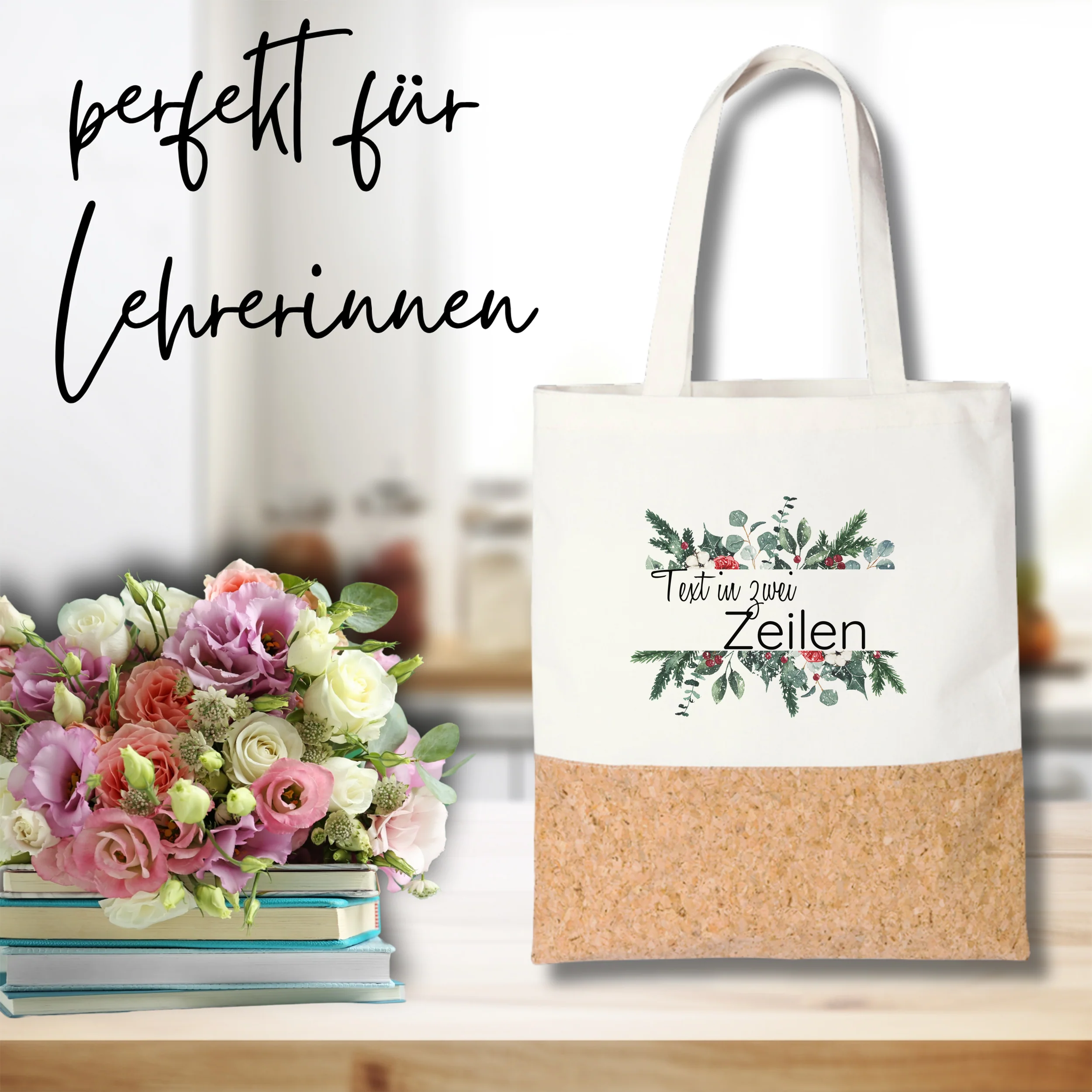 Tasche mit botanischem Motiv - Image 3