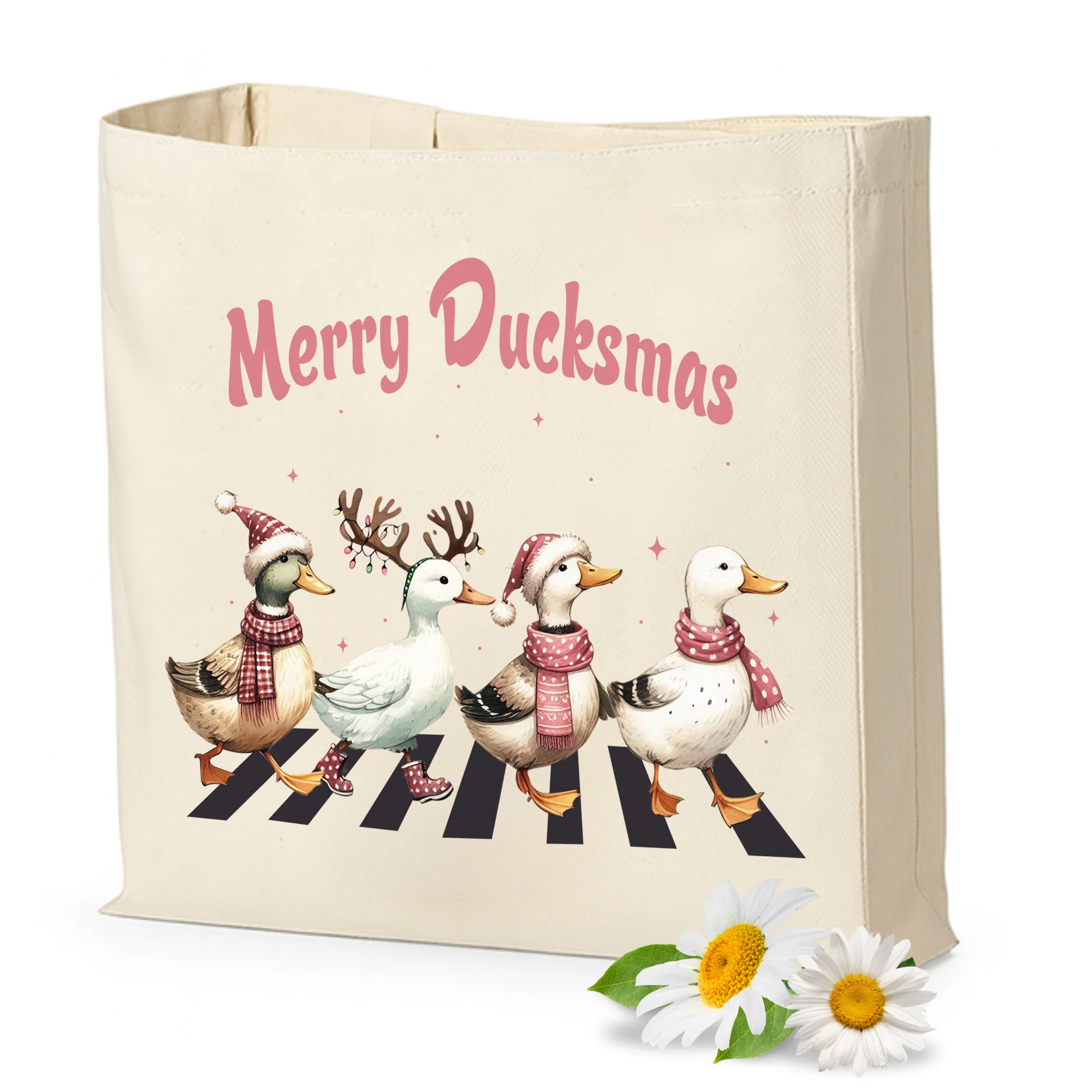 Tasche mit Enten-Motiv - Frohe Ducksmas für fröhliche Momente
