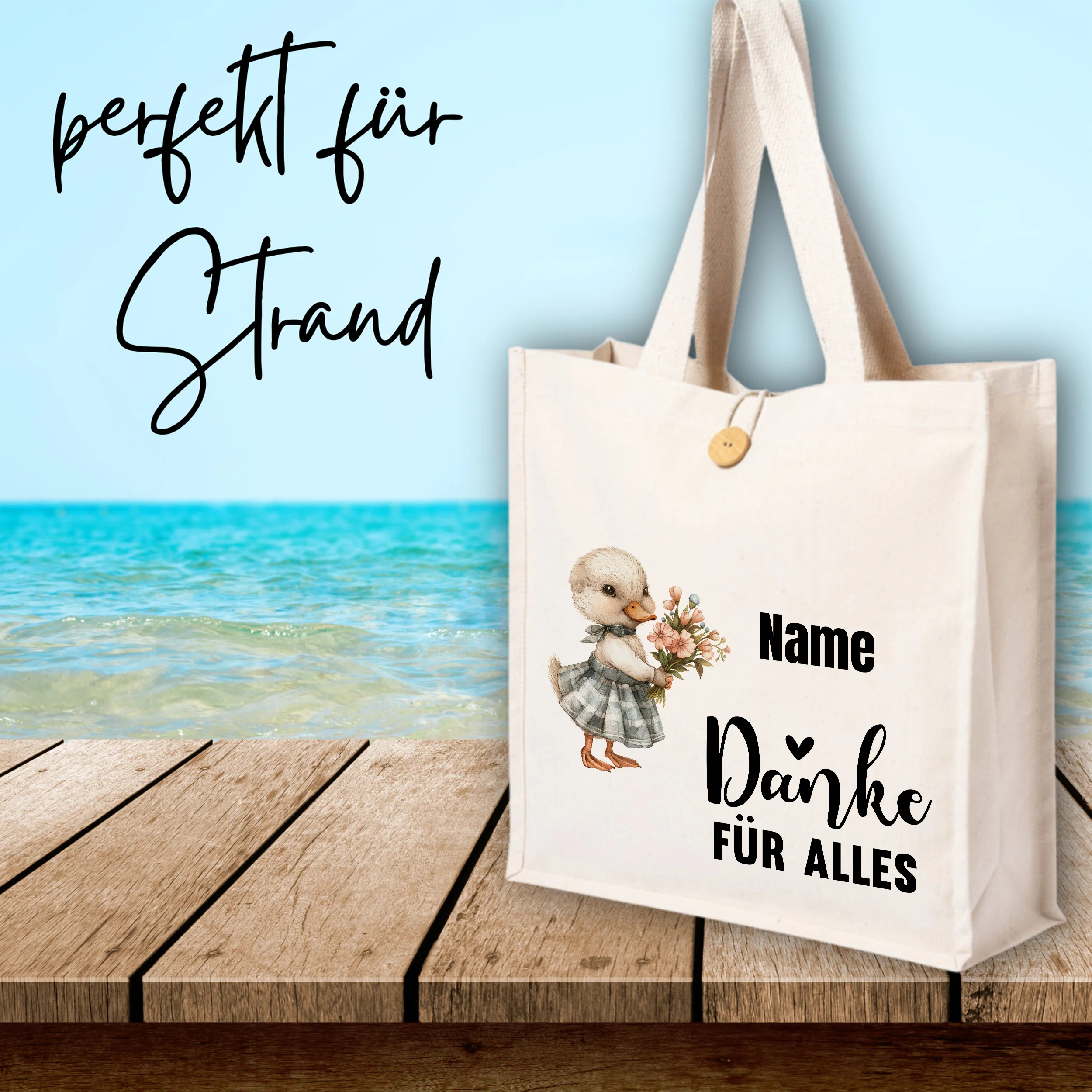 Tasche mit Entenküken - Ein Dankeschön für alle Momente - Image 4