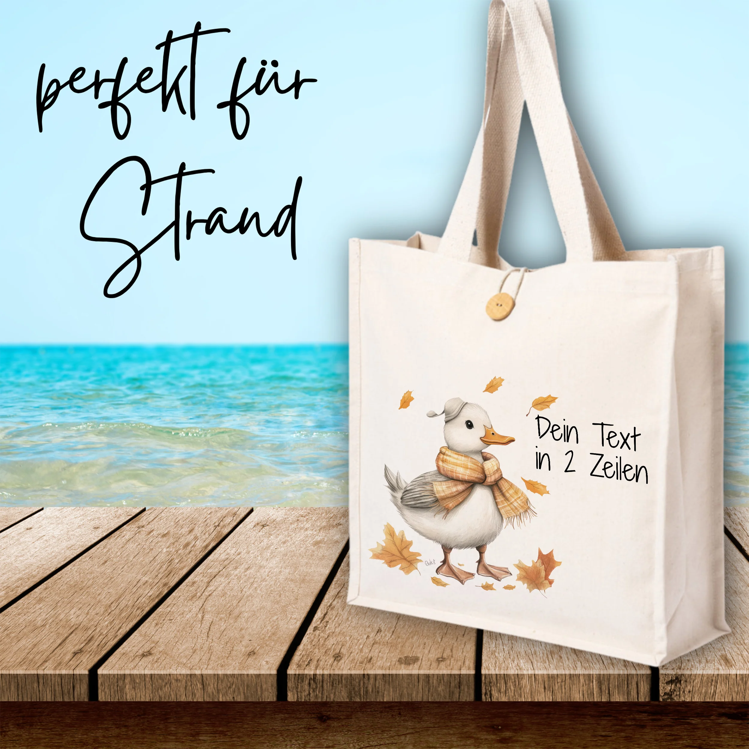 Tasche mit Entenmotiv - Image 4