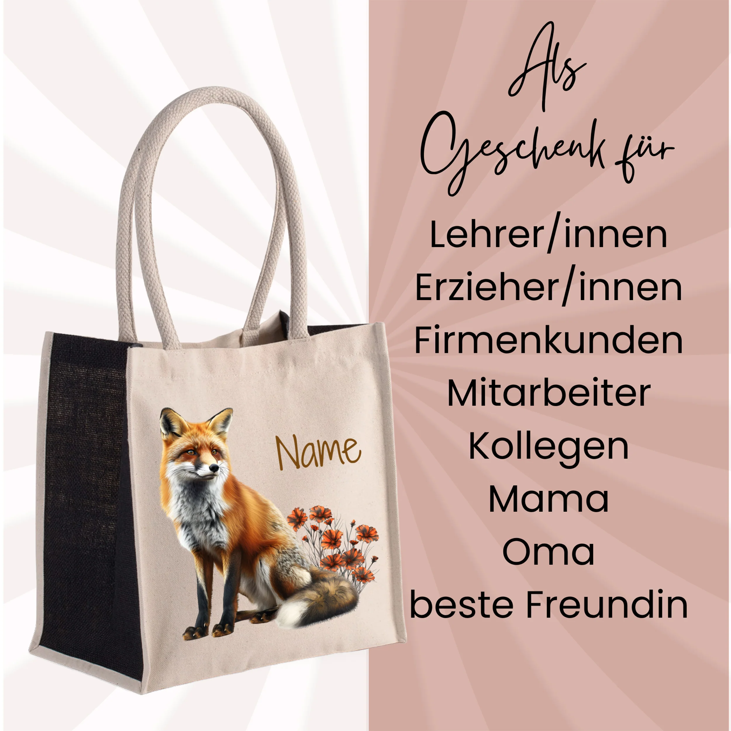 Tasche mit Fuchs-Motiv - Image 2