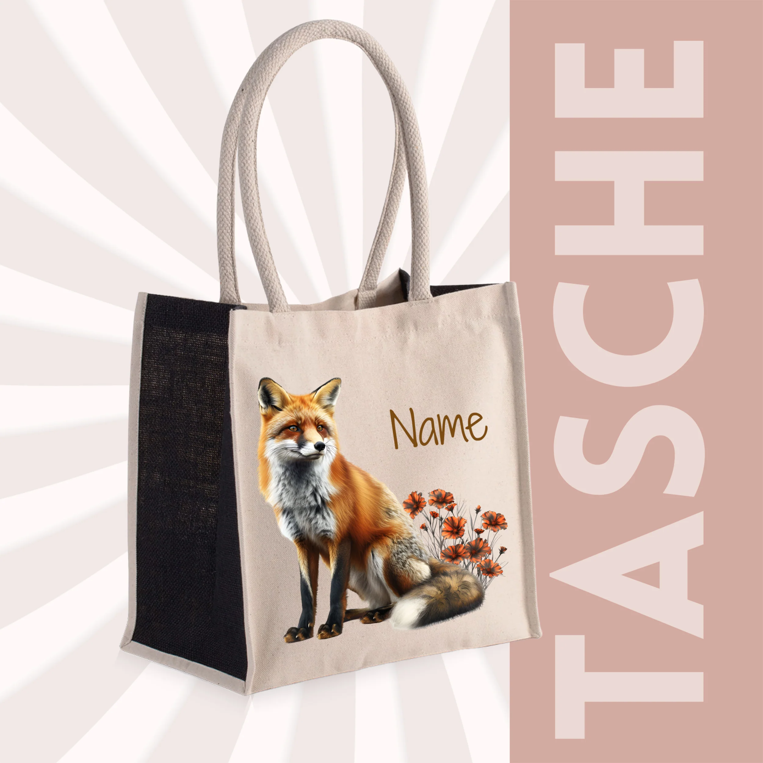 Tasche mit Fuchs-Motiv - Image 3