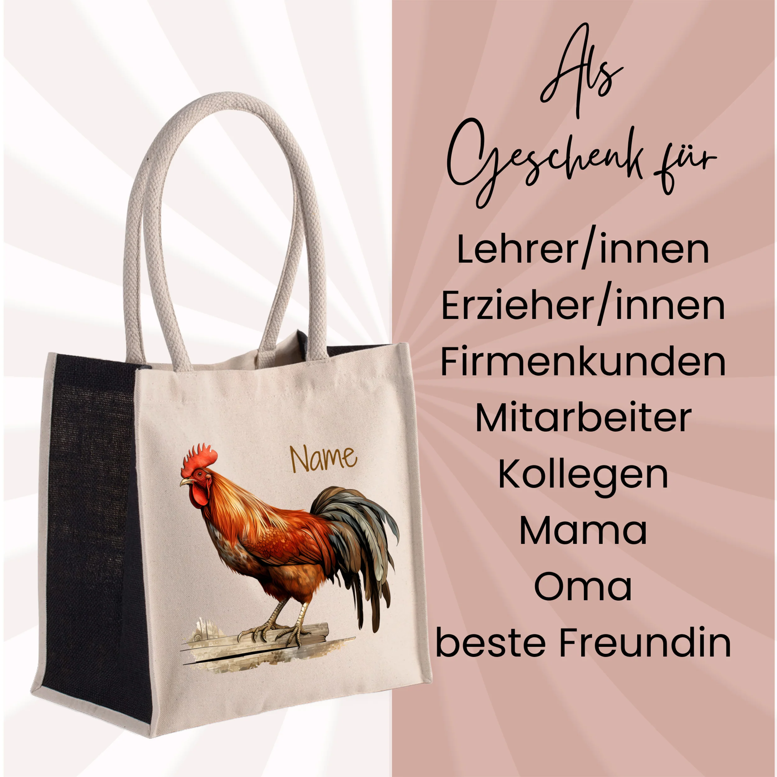 Tasche mit Hahn - Image 2
