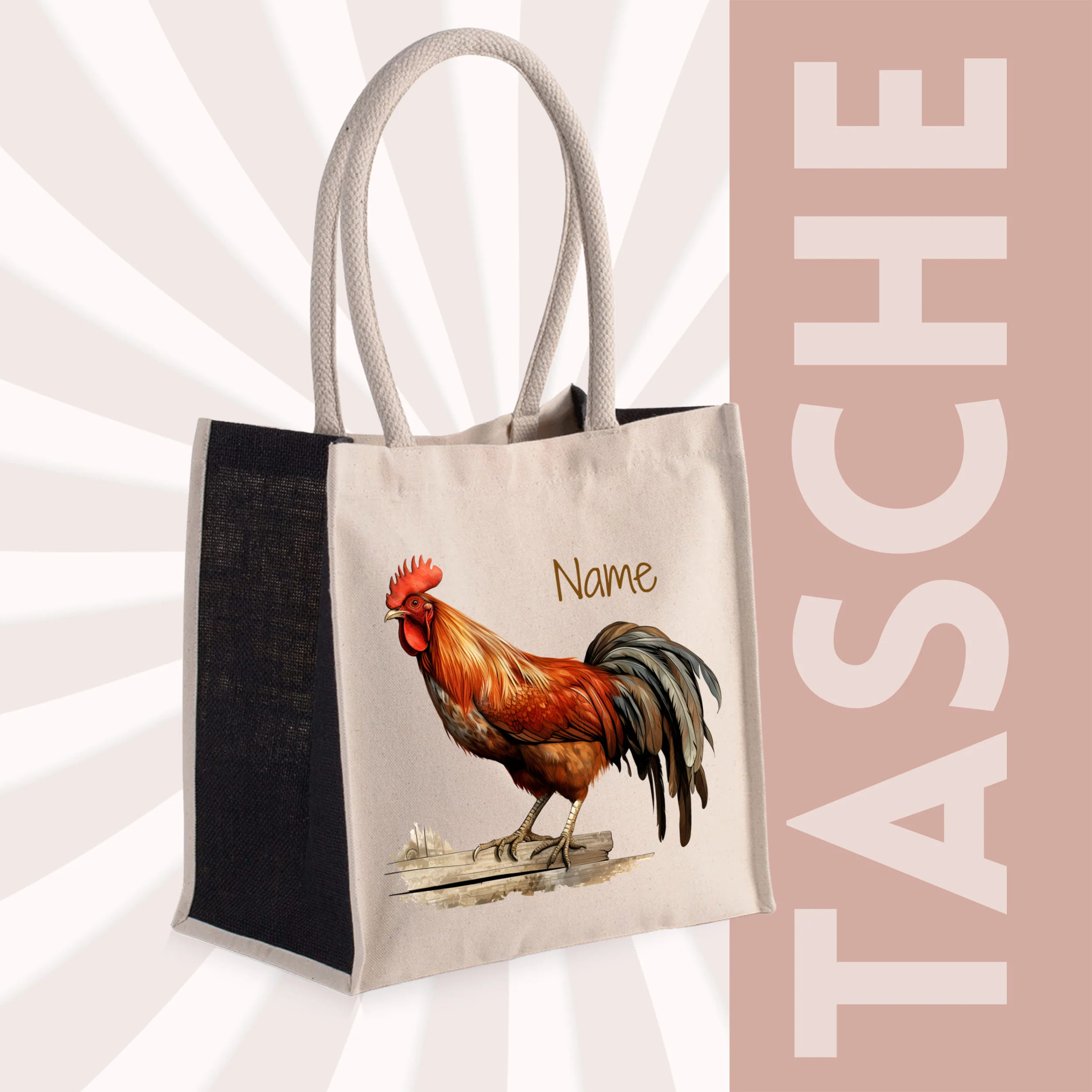 Tasche mit Hahn - Image 3
