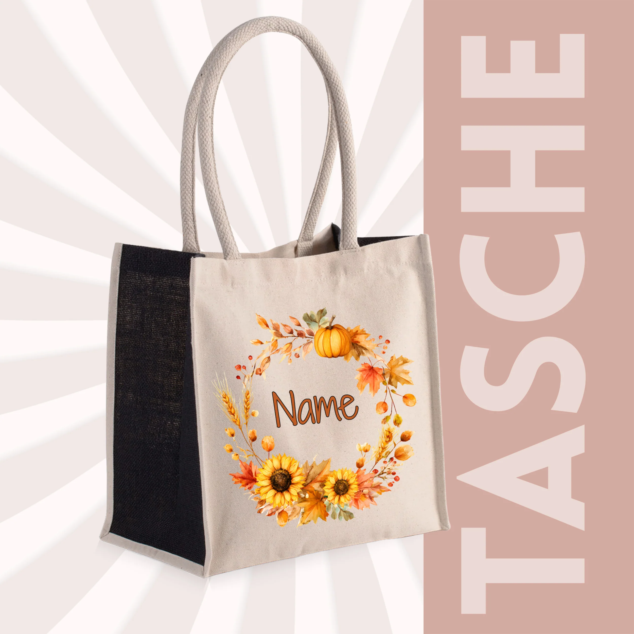 Tasche mit herbstlichem Motiv - Image 3