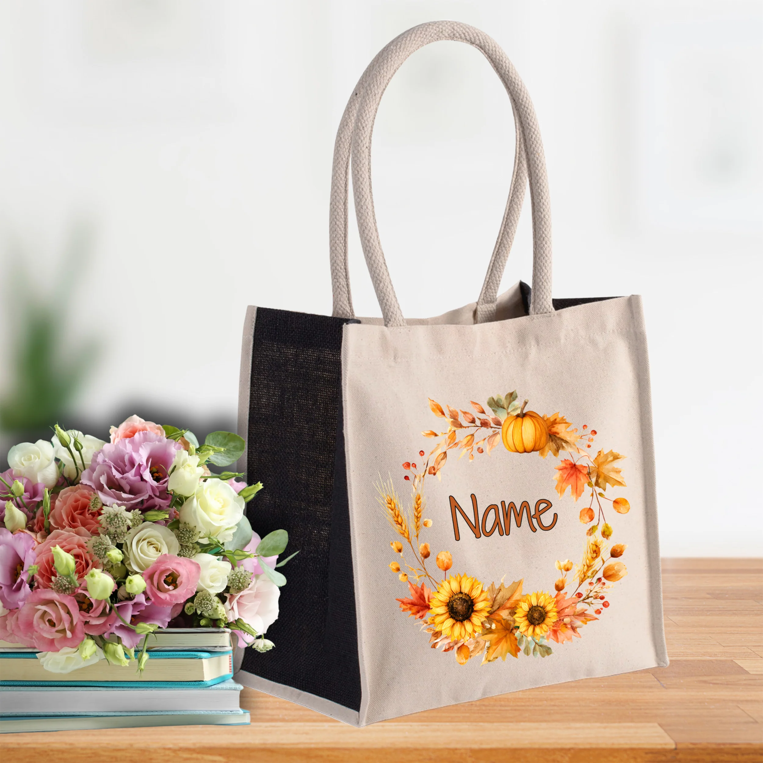 Tasche mit herbstlichem Motiv - Image 4