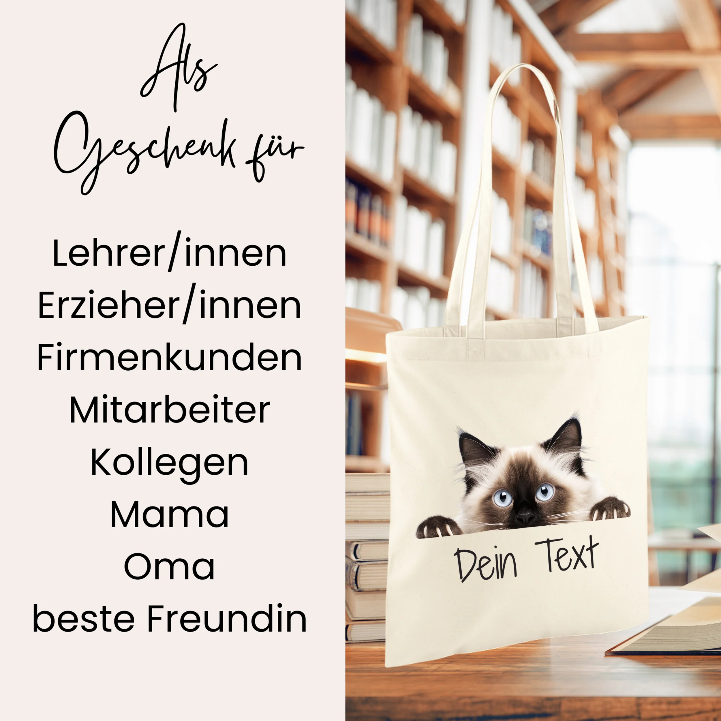 Tasche mit Katzenmotiv - Dein neuer treuer Begleiter - Image 2