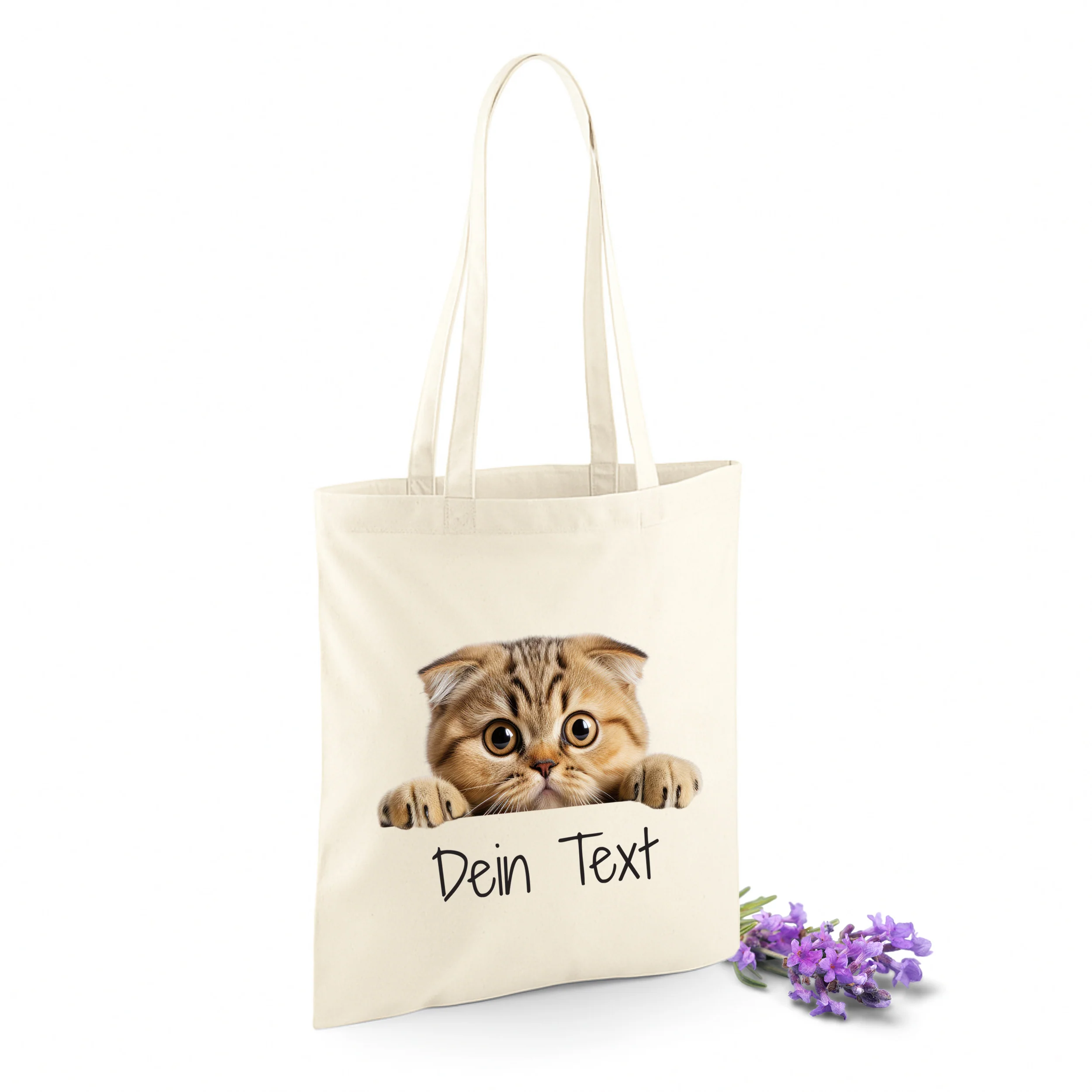 Tasche mit Katzenmotiv - Für Tierliebhaber und kreative Seelen