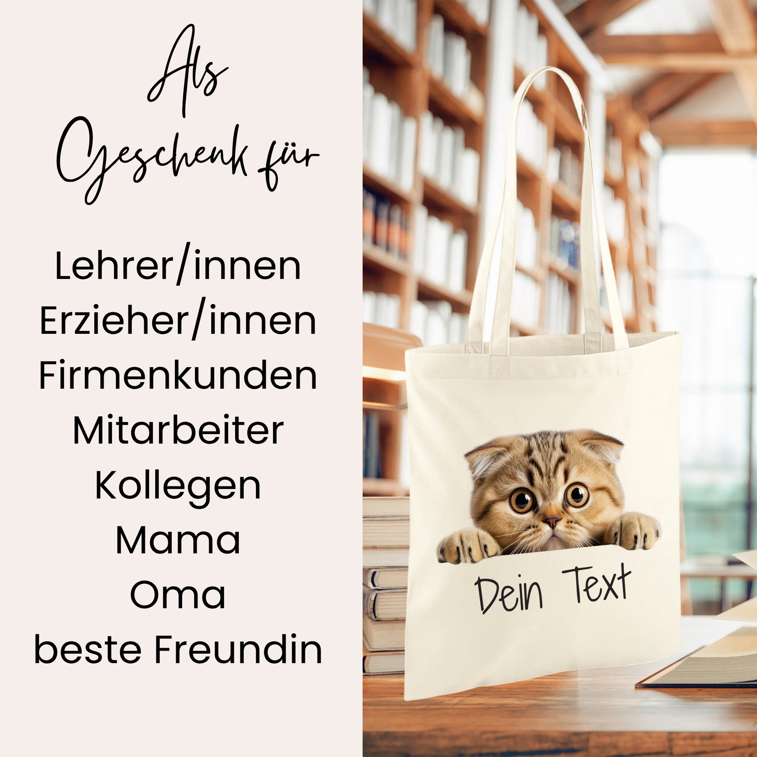 Tasche mit Katzenmotiv - Für Tierliebhaber und kreative Seelen - Image 2