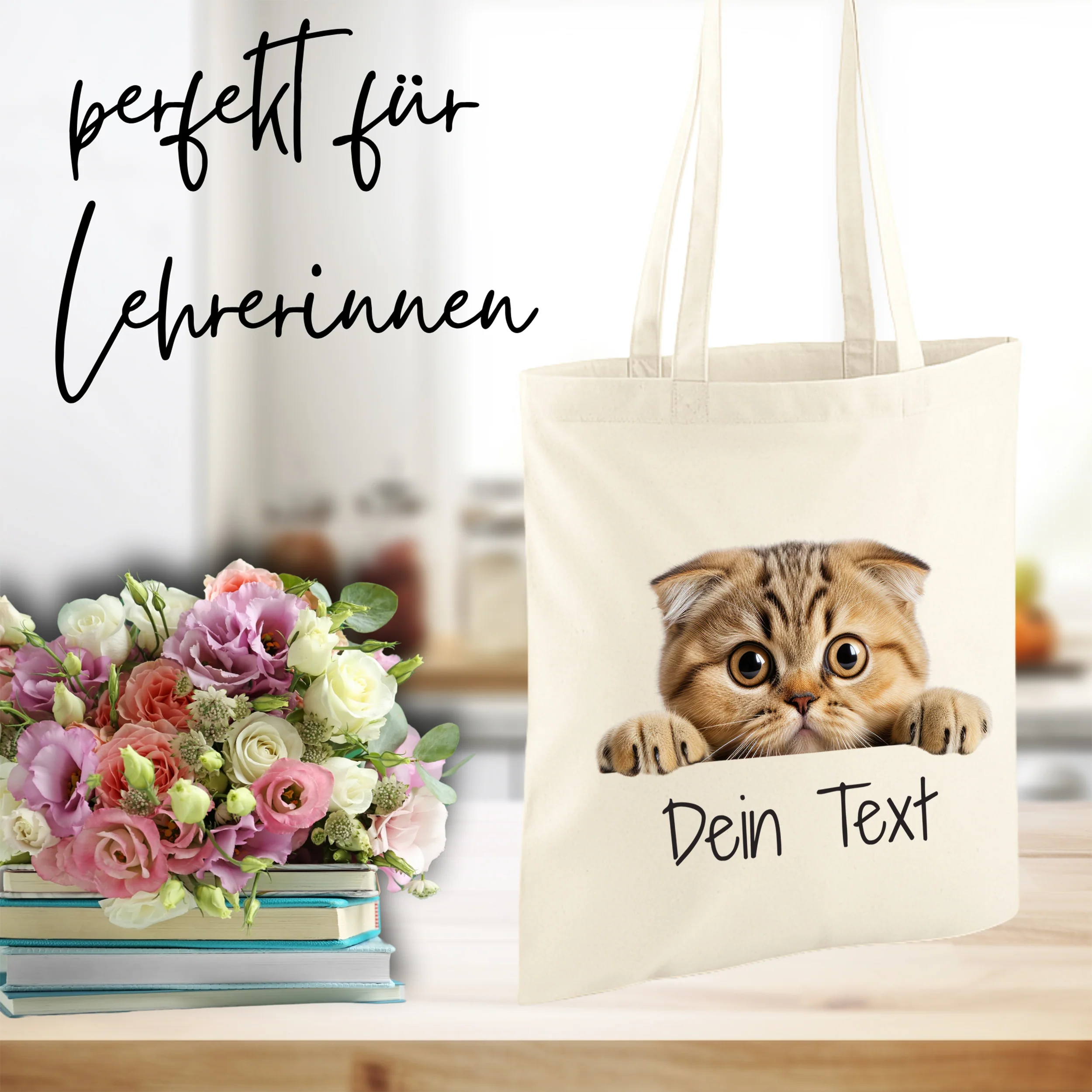 Tasche mit Katzenmotiv - Für Tierliebhaber und kreative Seelen - Image 3