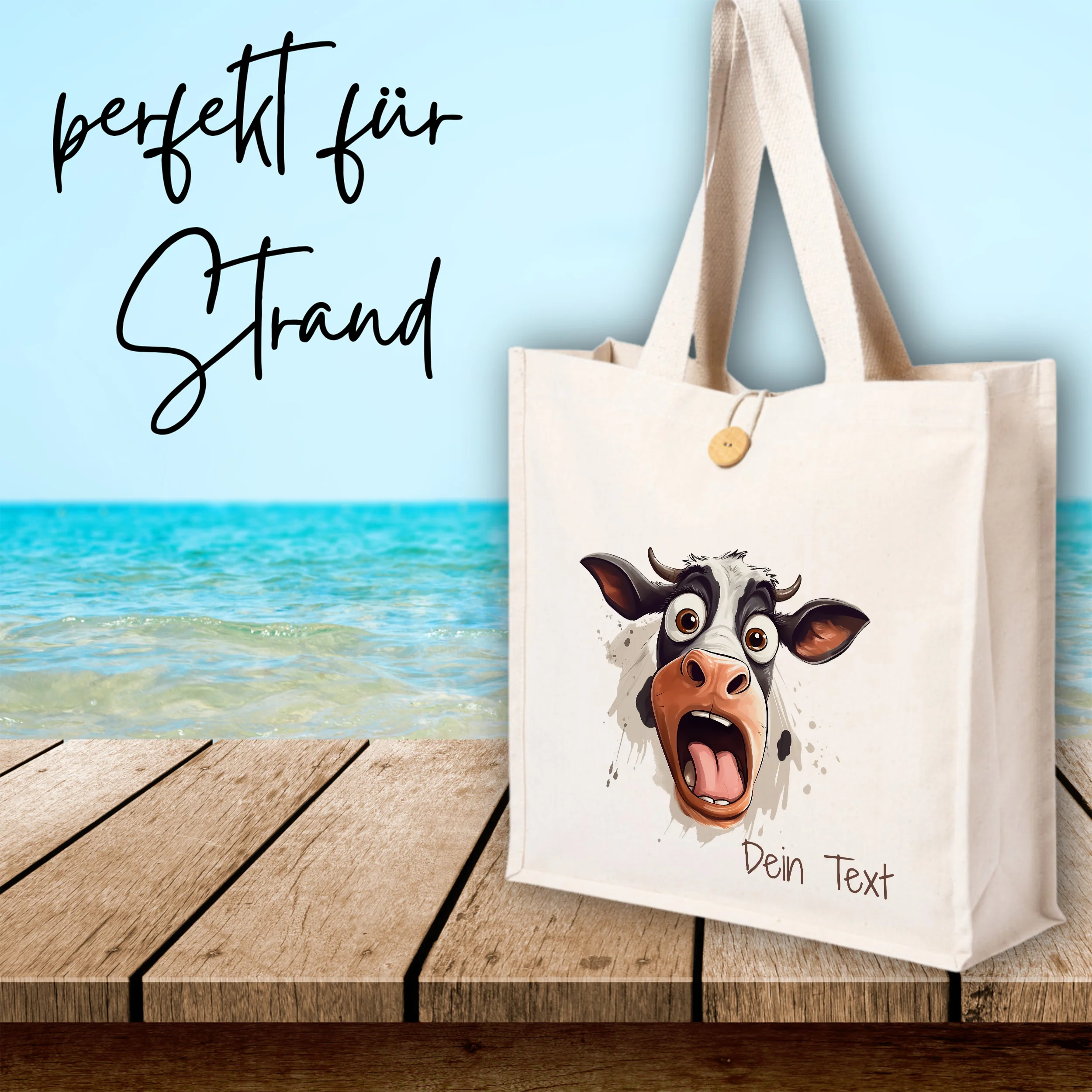 Tasche mit Kuhmotiv - Image 4