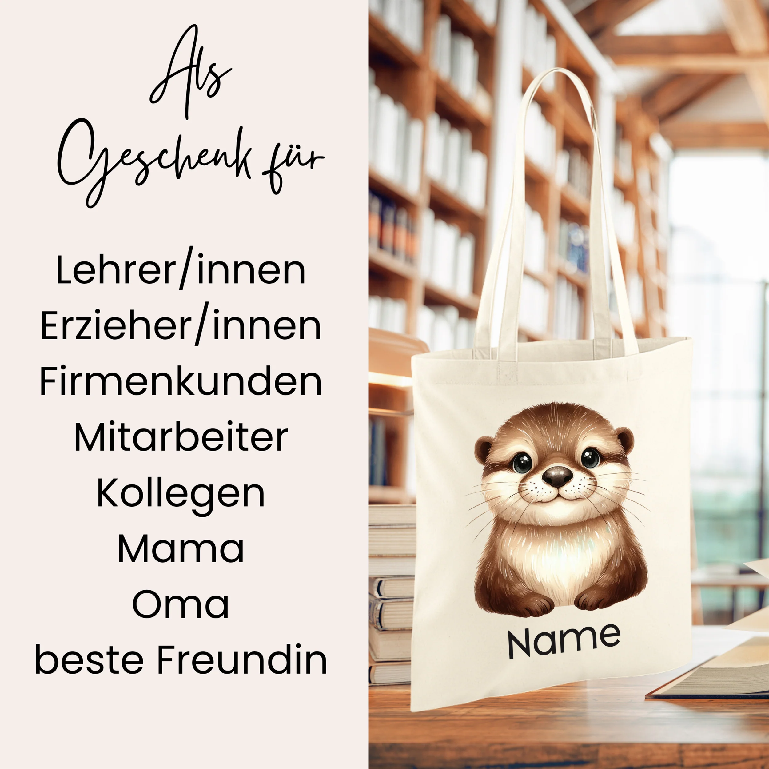 Tasche mit Otter - Image 2