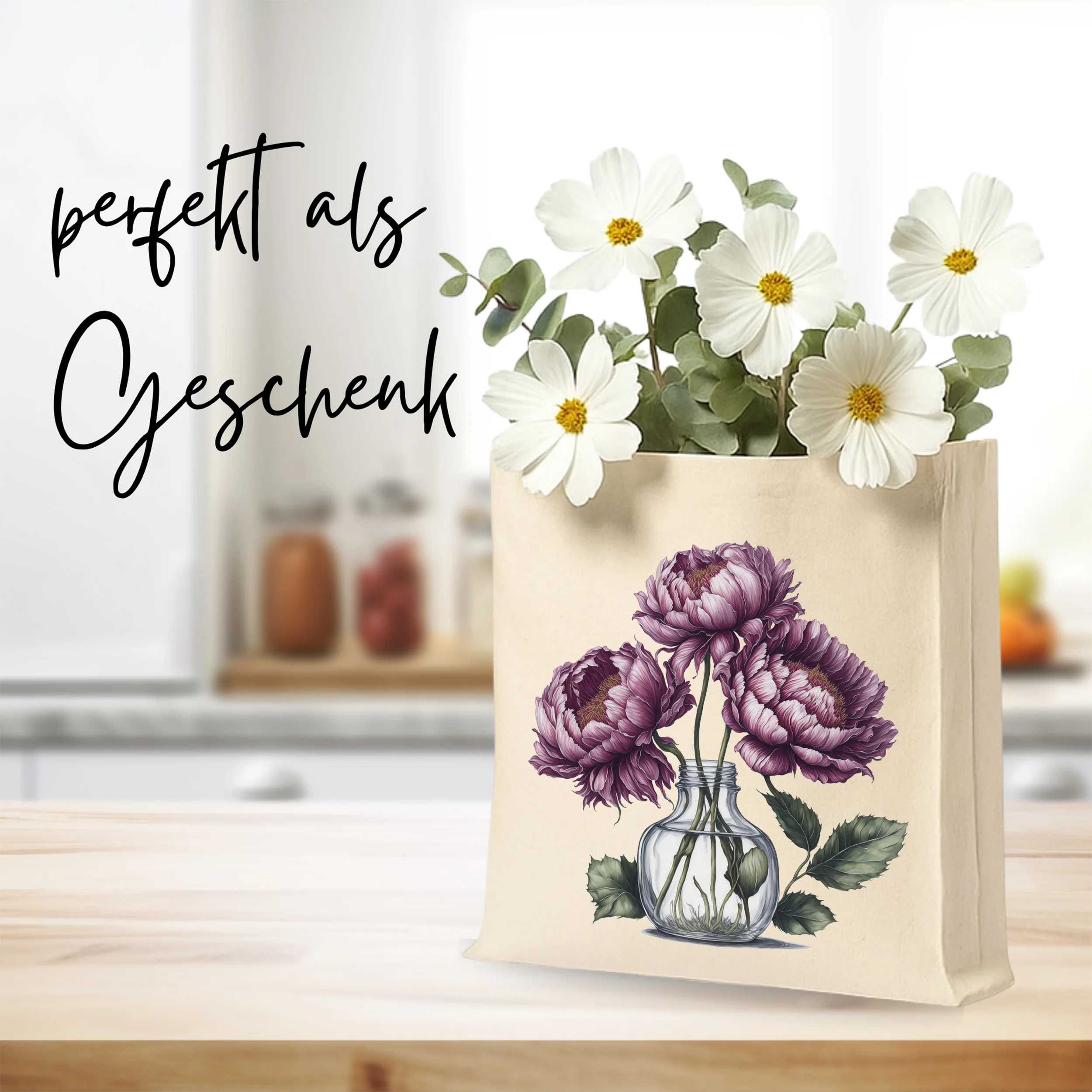 Tasche mit Pfingstrosen - Blütenpracht für jeden Tag - Image 2