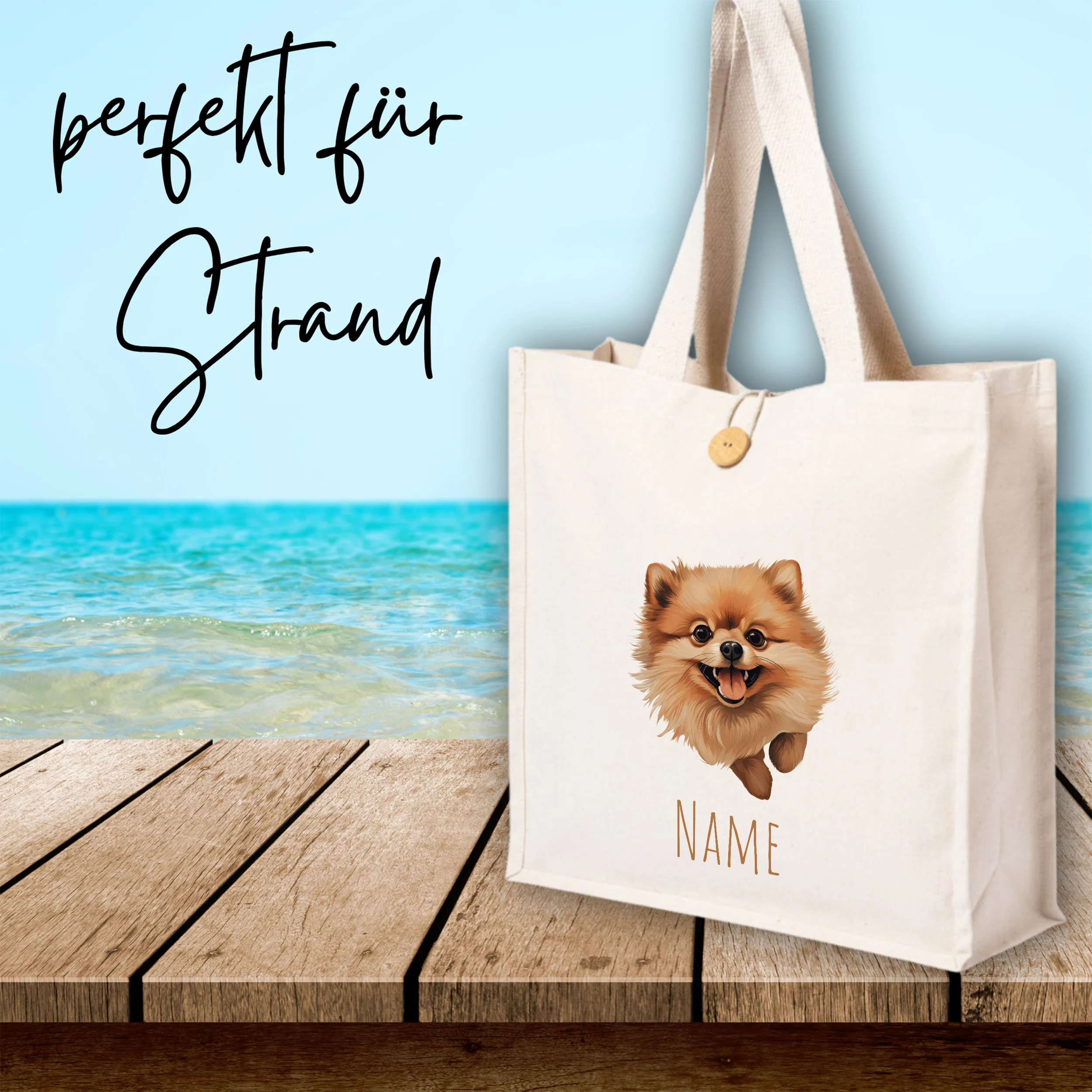 Tasche mit Pomeranian - Image 4