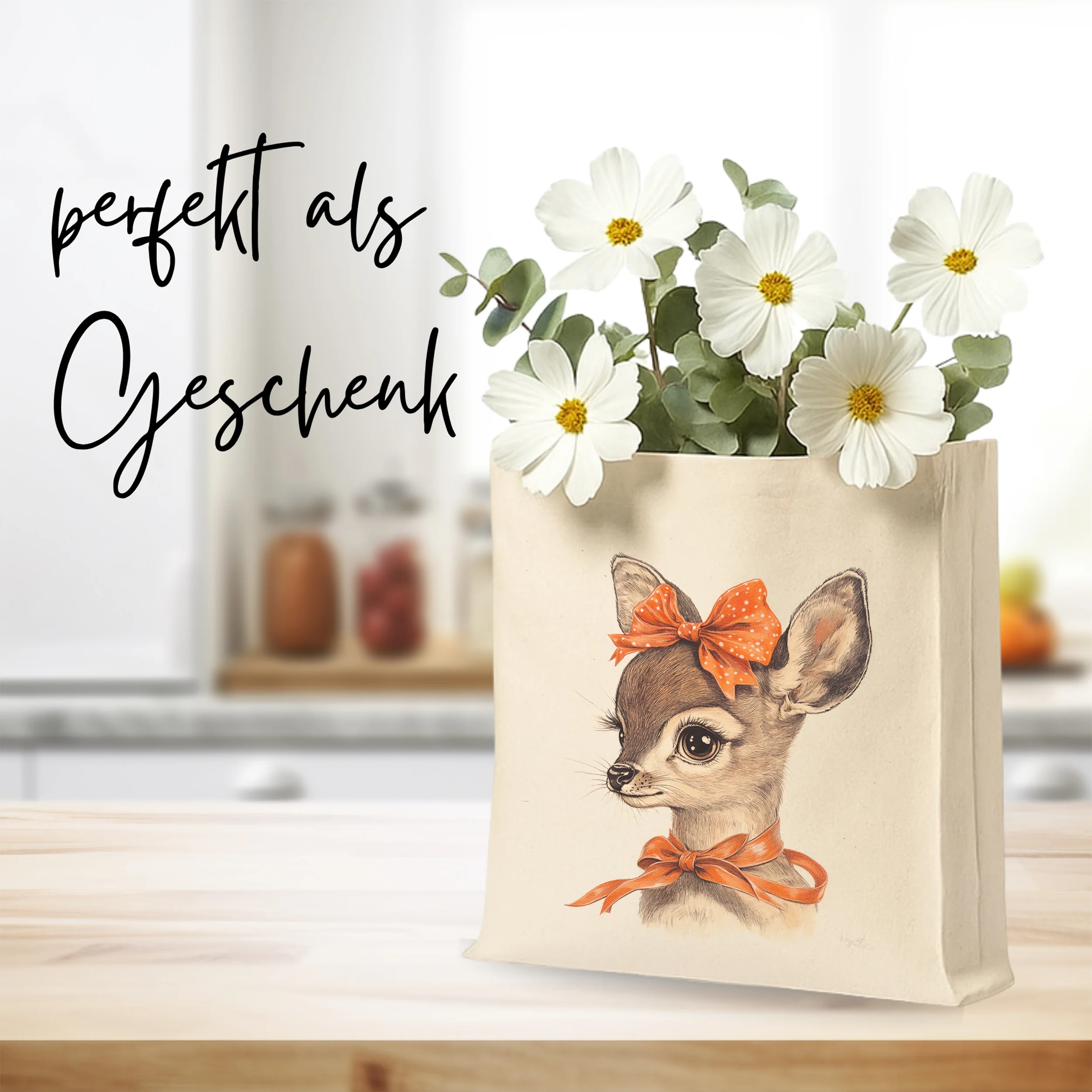 Tasche mit Rehkitz - Für tierische Abenteuer - Image 2