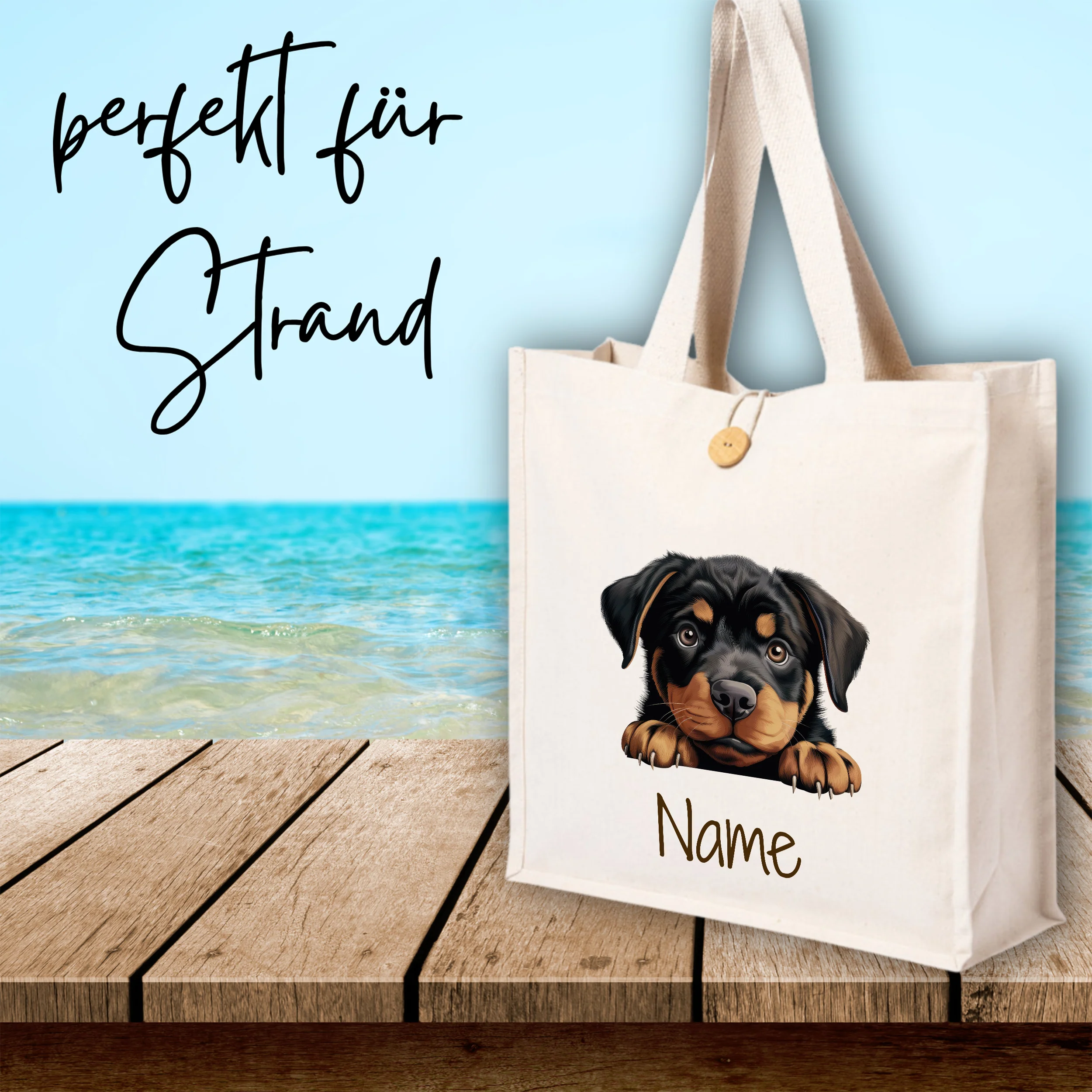 Tasche mit Rottweiler - Image 4