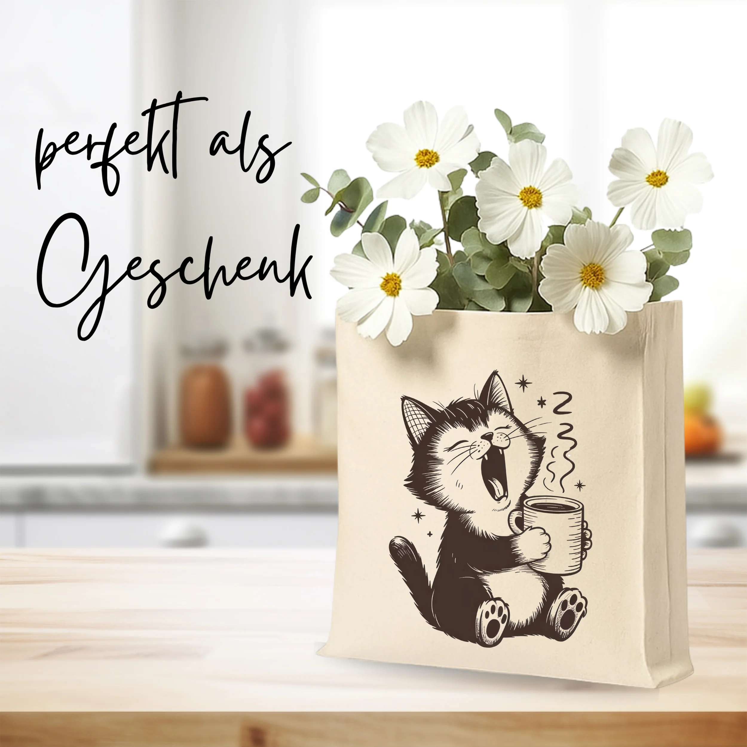 Tasche mit schnurrendem Kätzchen - Für gemütliche Momente - Image 2