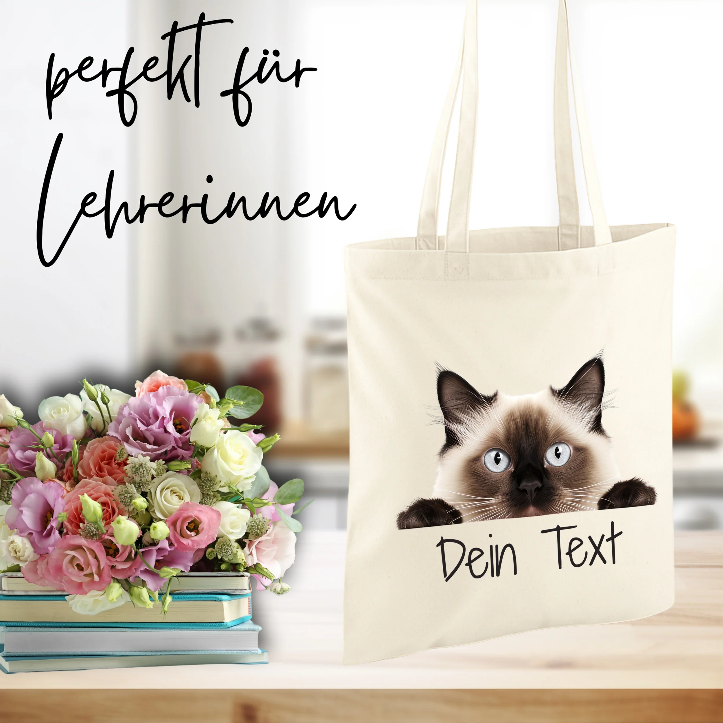 Tasche mit Siamkatze - Für Katzenliebhaber - Image 3