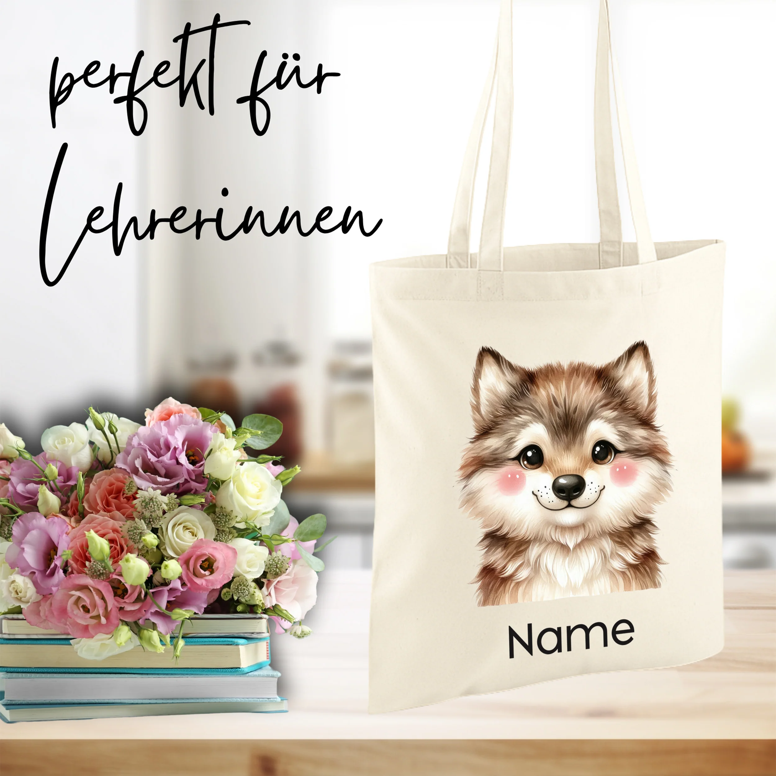 Tasche mit süßem Hundemotiv - Image 3