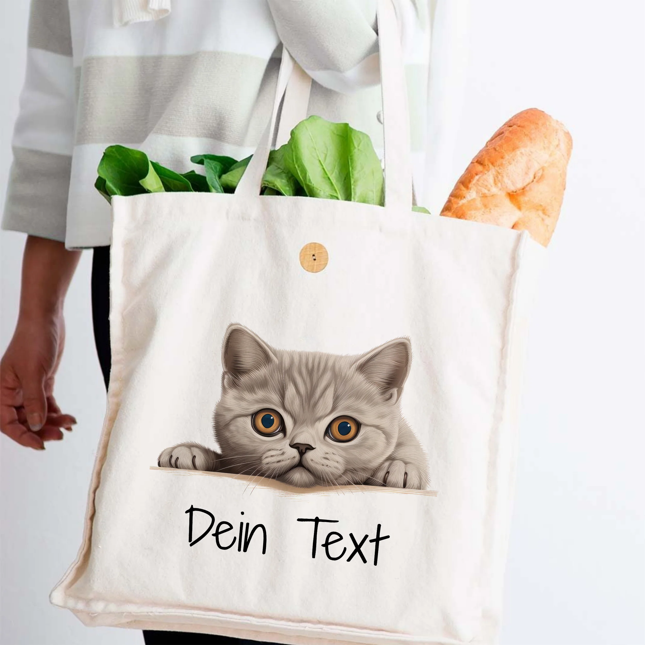 Tasche mit süßem Katzenmotiv - Image 2