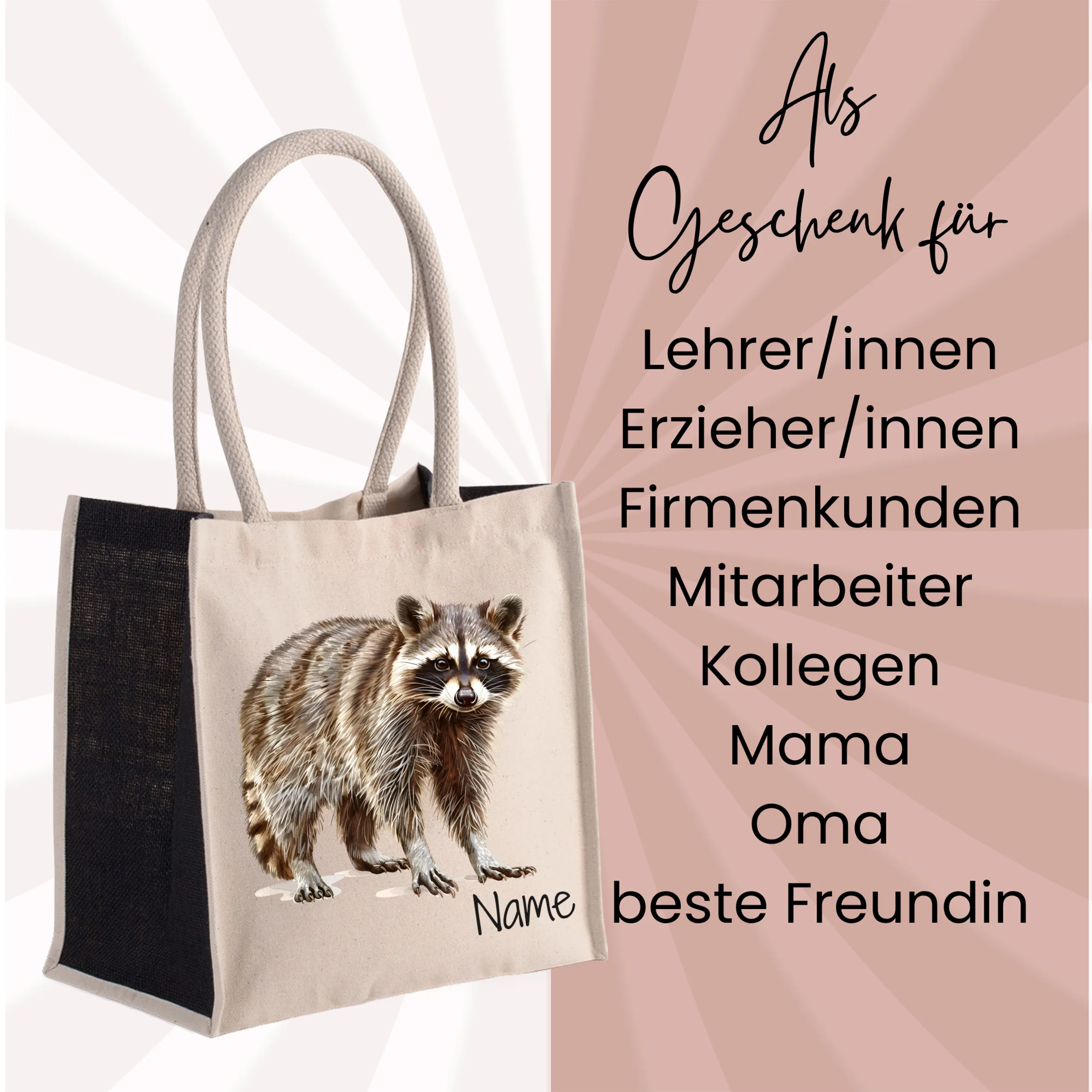 Tasche Waschbär - Image 2