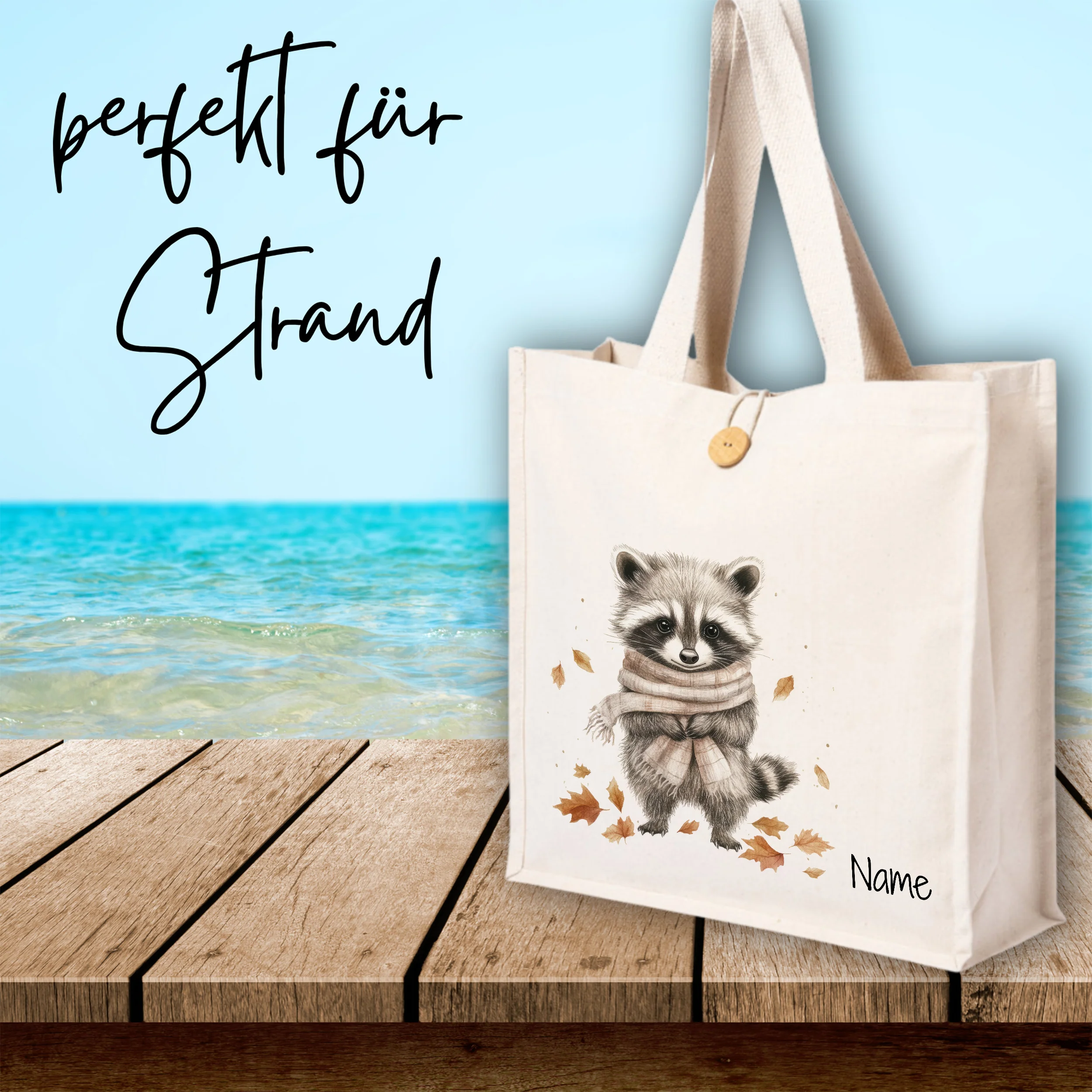 Tasche Waschbär - Image 4