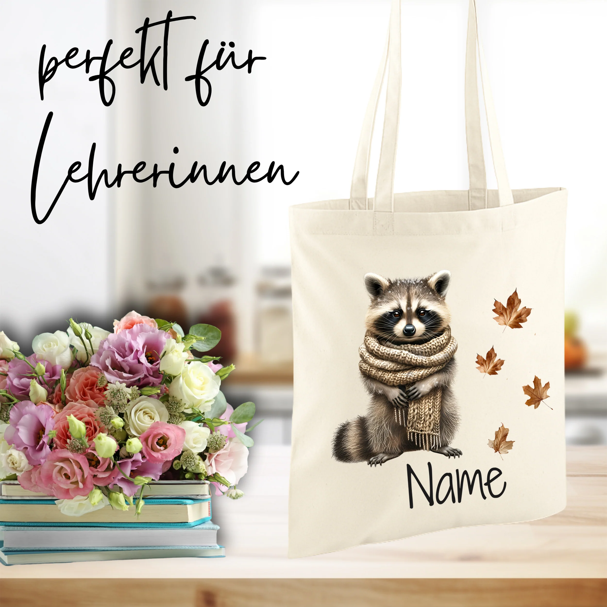 Tasche Waschbär - Dein treuer Begleiter für jeden Tag - Image 3