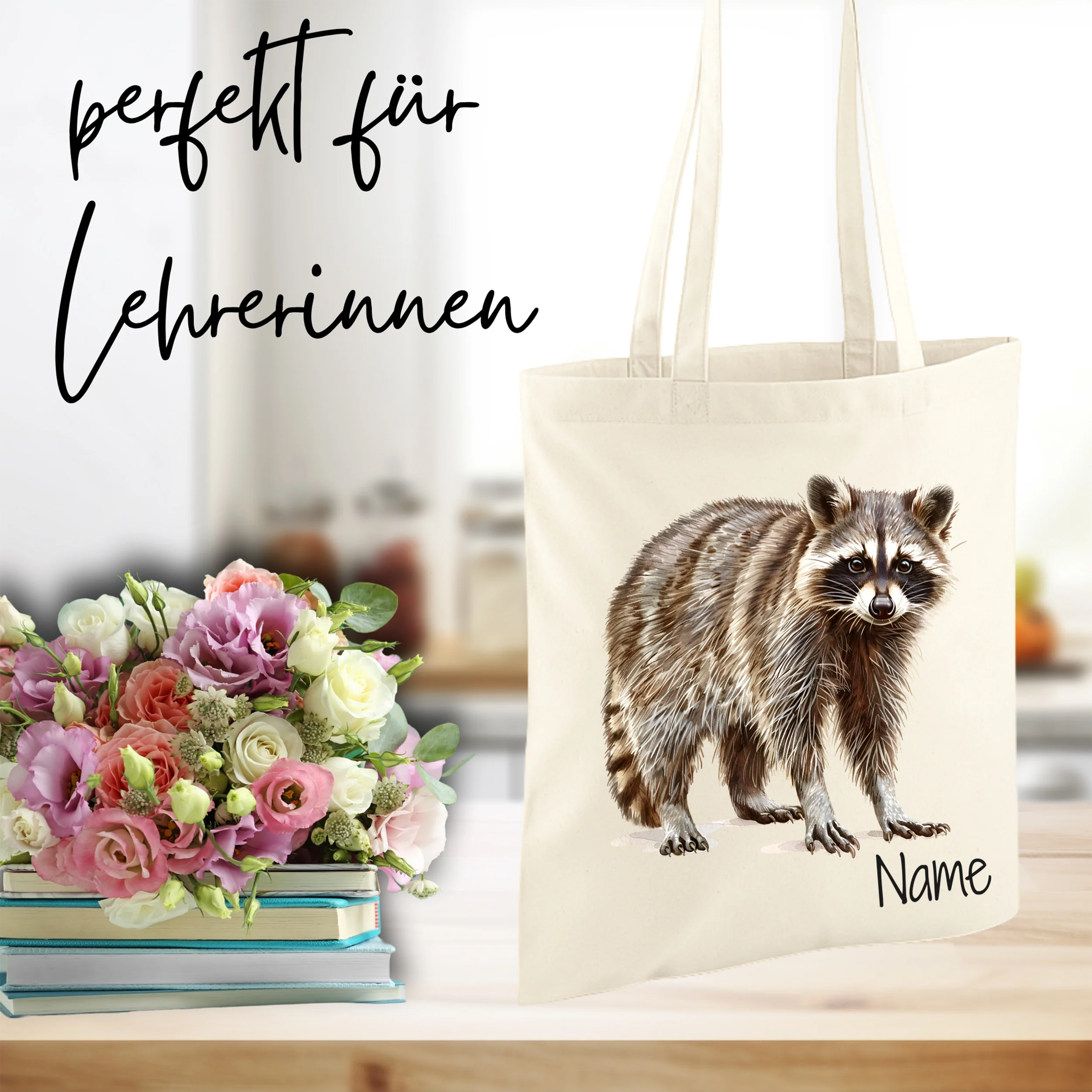 Tasche Waschbär - Deine treue Begleiterin für alle Abenteuer - Image 3
