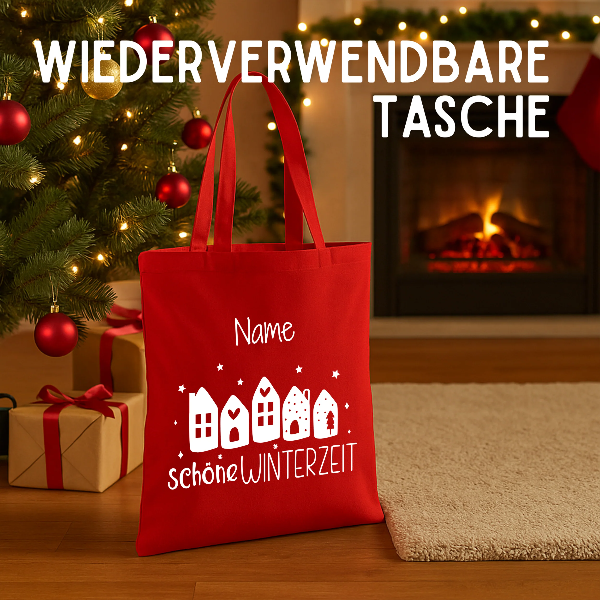 Tasche Weihnachten - Freude an der Winterzeit - Image 2