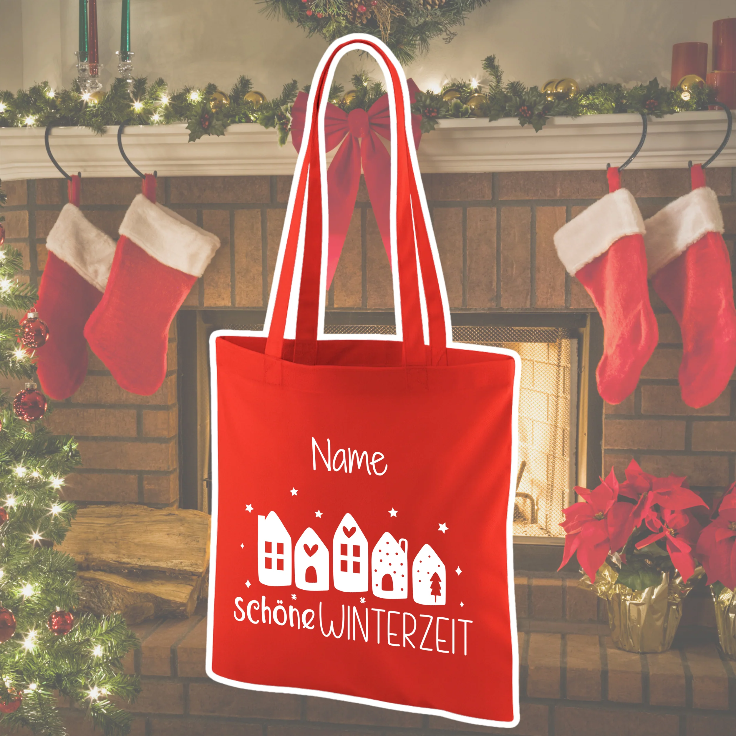 Tasche Weihnachten - Freude an der Winterzeit - Image 3