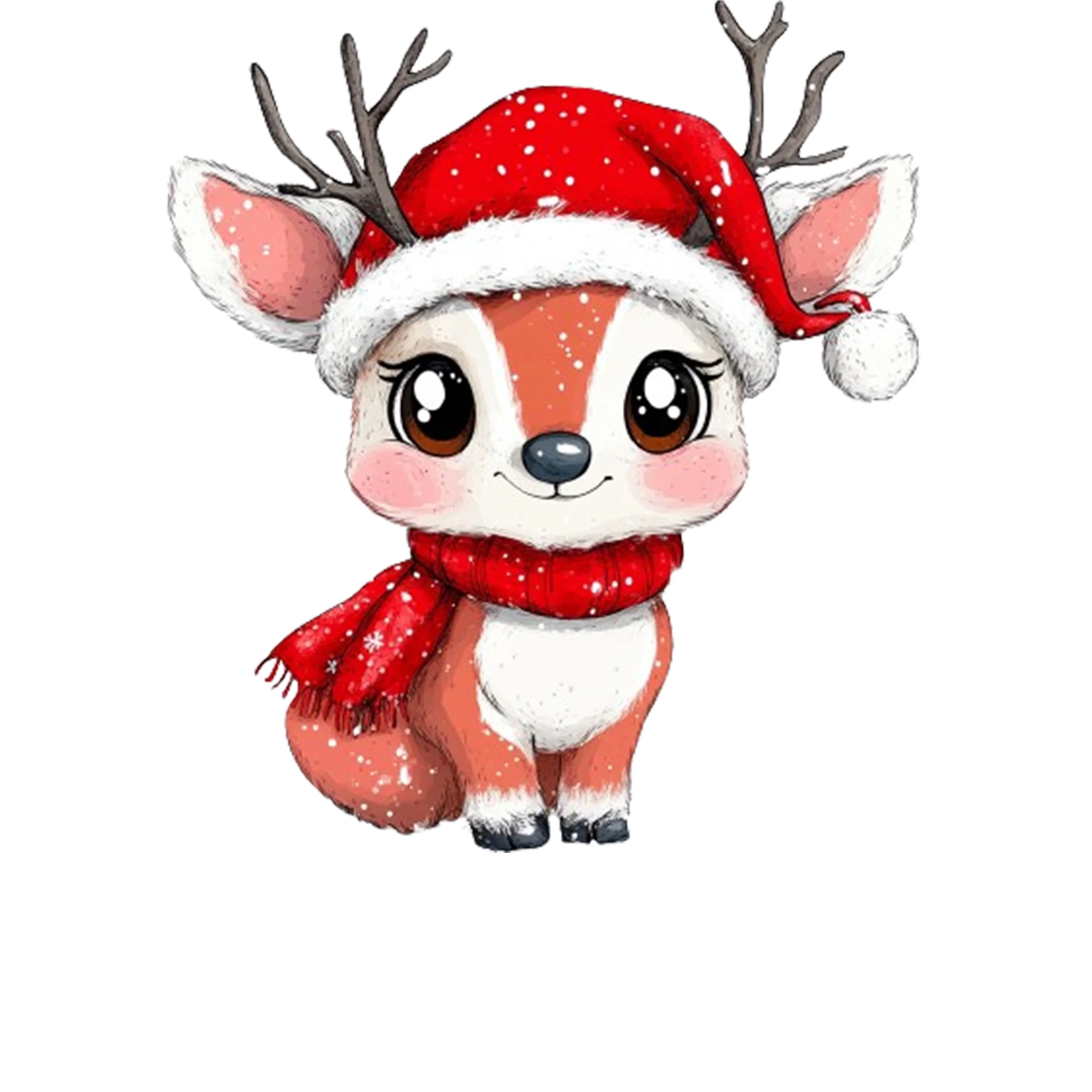 Tasche Weihnachten - Fröhliches Rentier für festliche Stimmung - Image 4