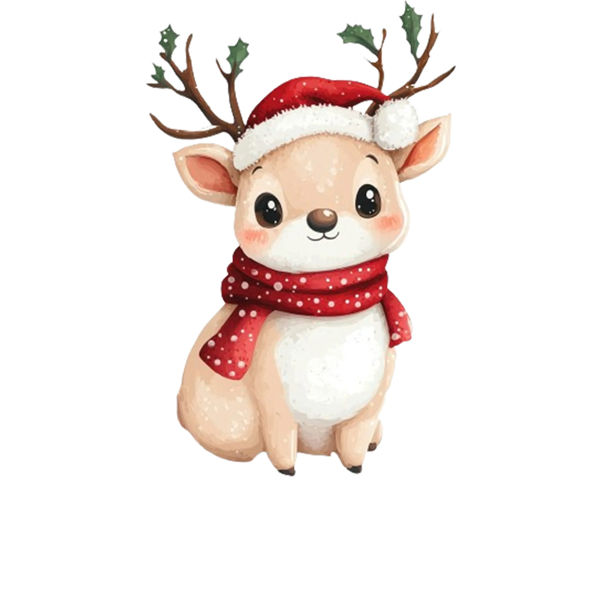 Tasche Weihnachten mit Reh - Ein fröhlicher Begleiter für die Feiertage - Image 4