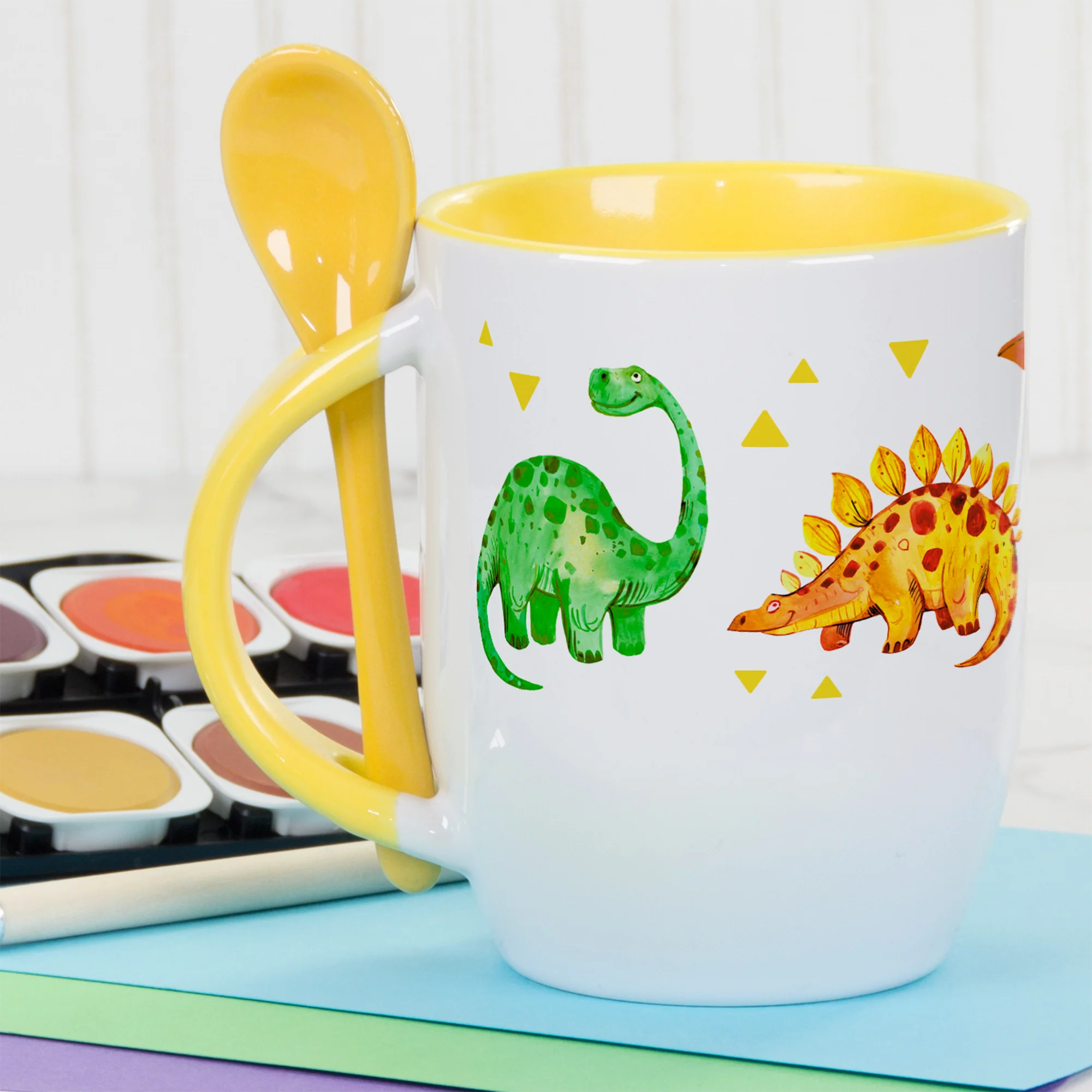 Tasse mit Löffel Dinos - Image 2
