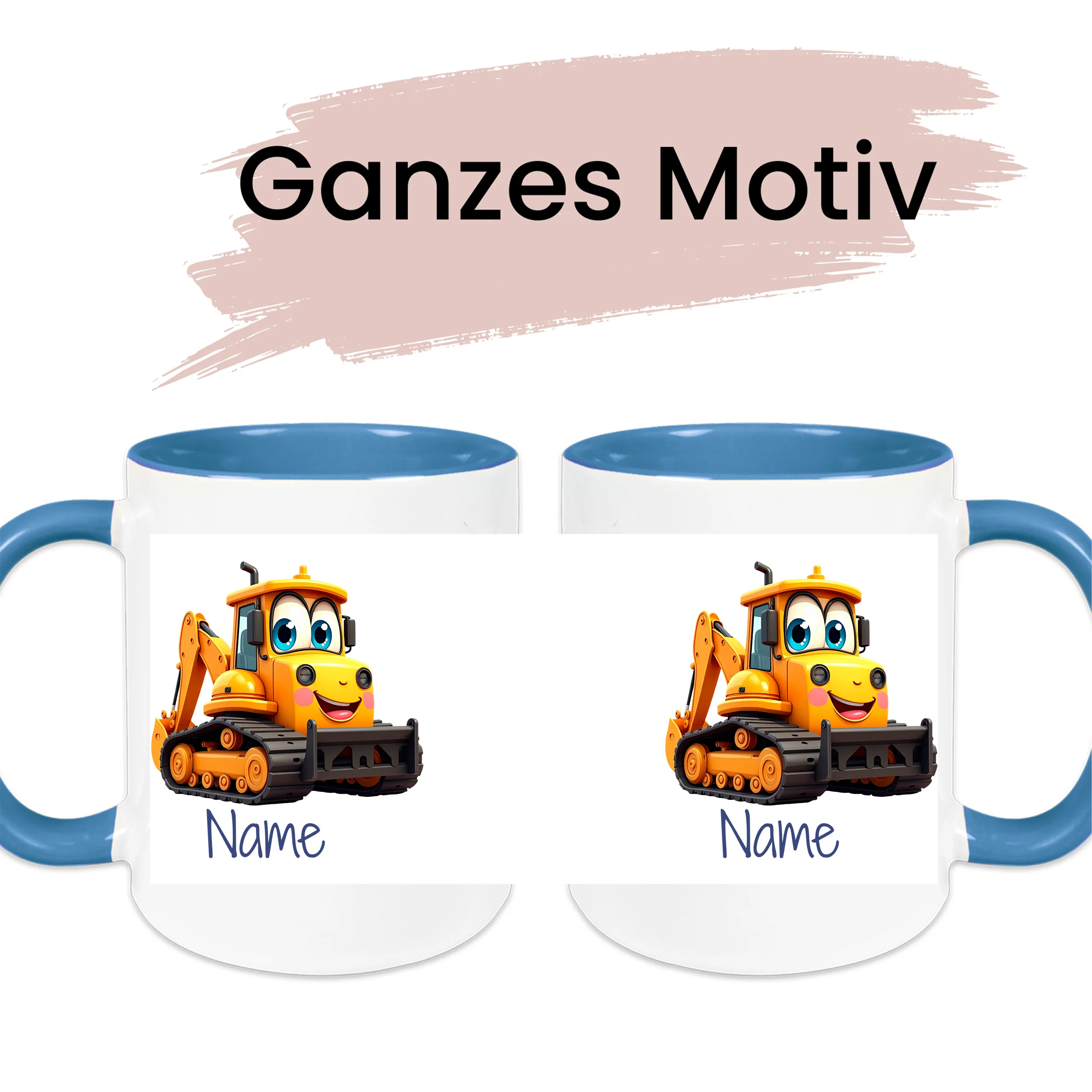 Tasse Bagger - Freude beim Trinken für kleine Bauarbeiter - Image 2