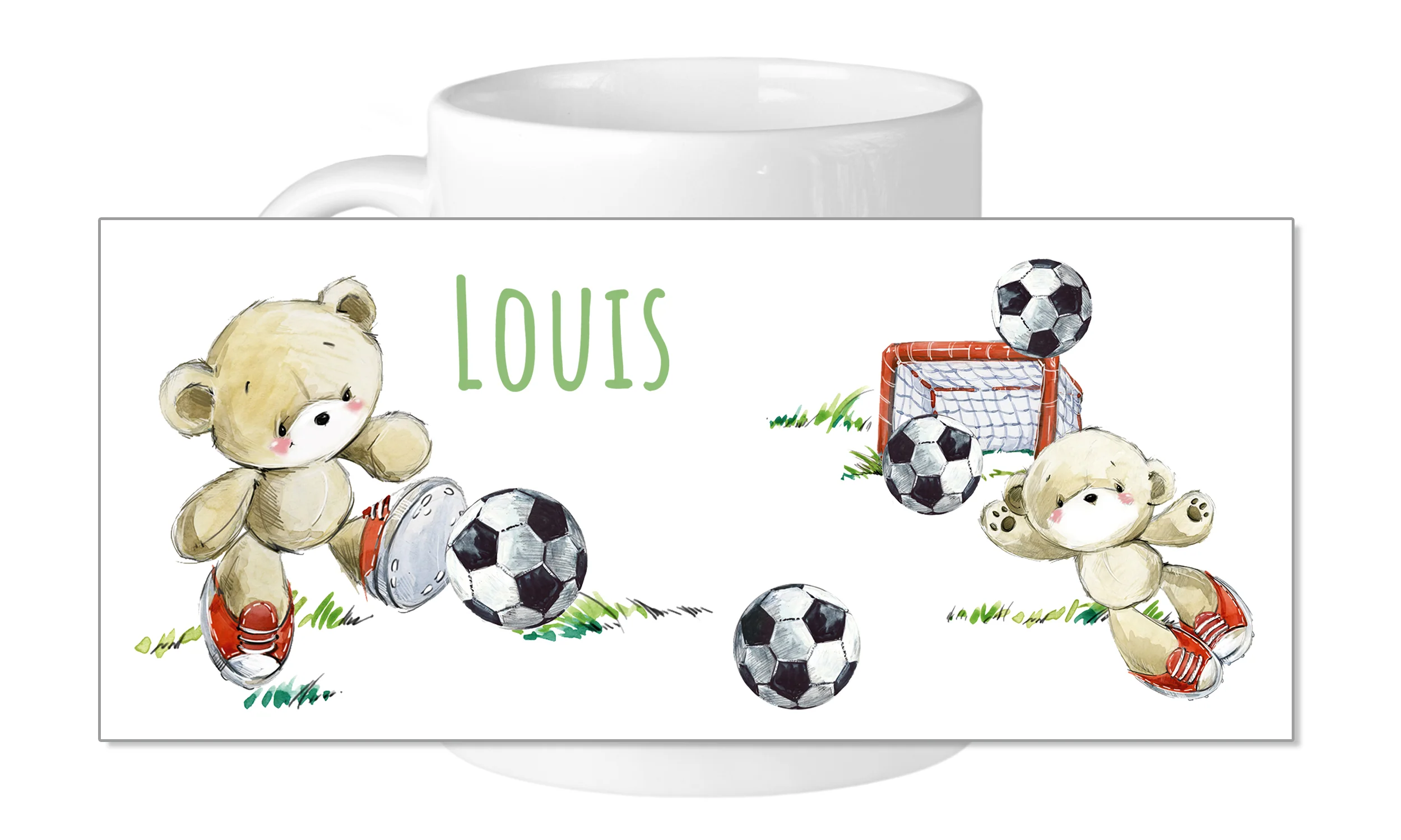 Tasse Bär mit Fußball - Image 5