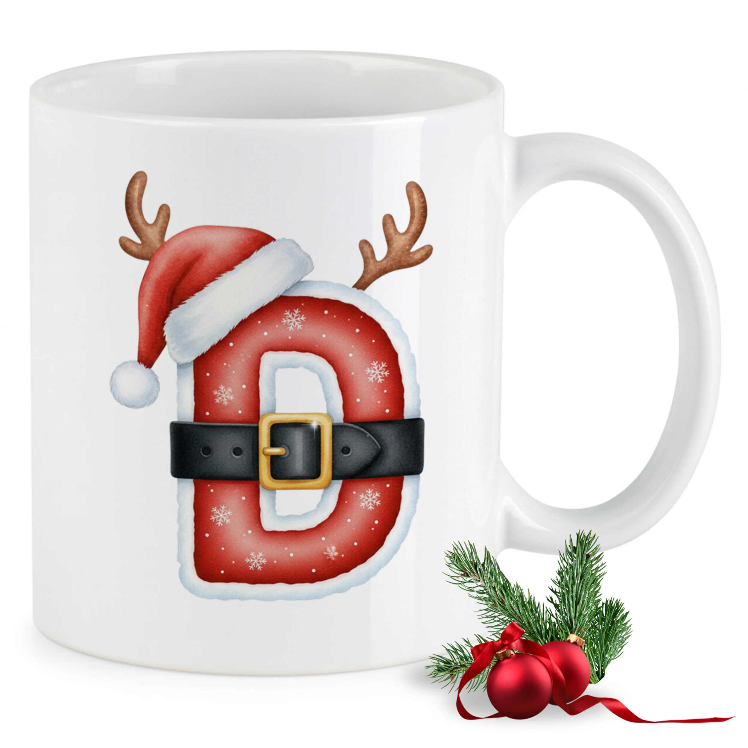 Tasse Buchstabe D