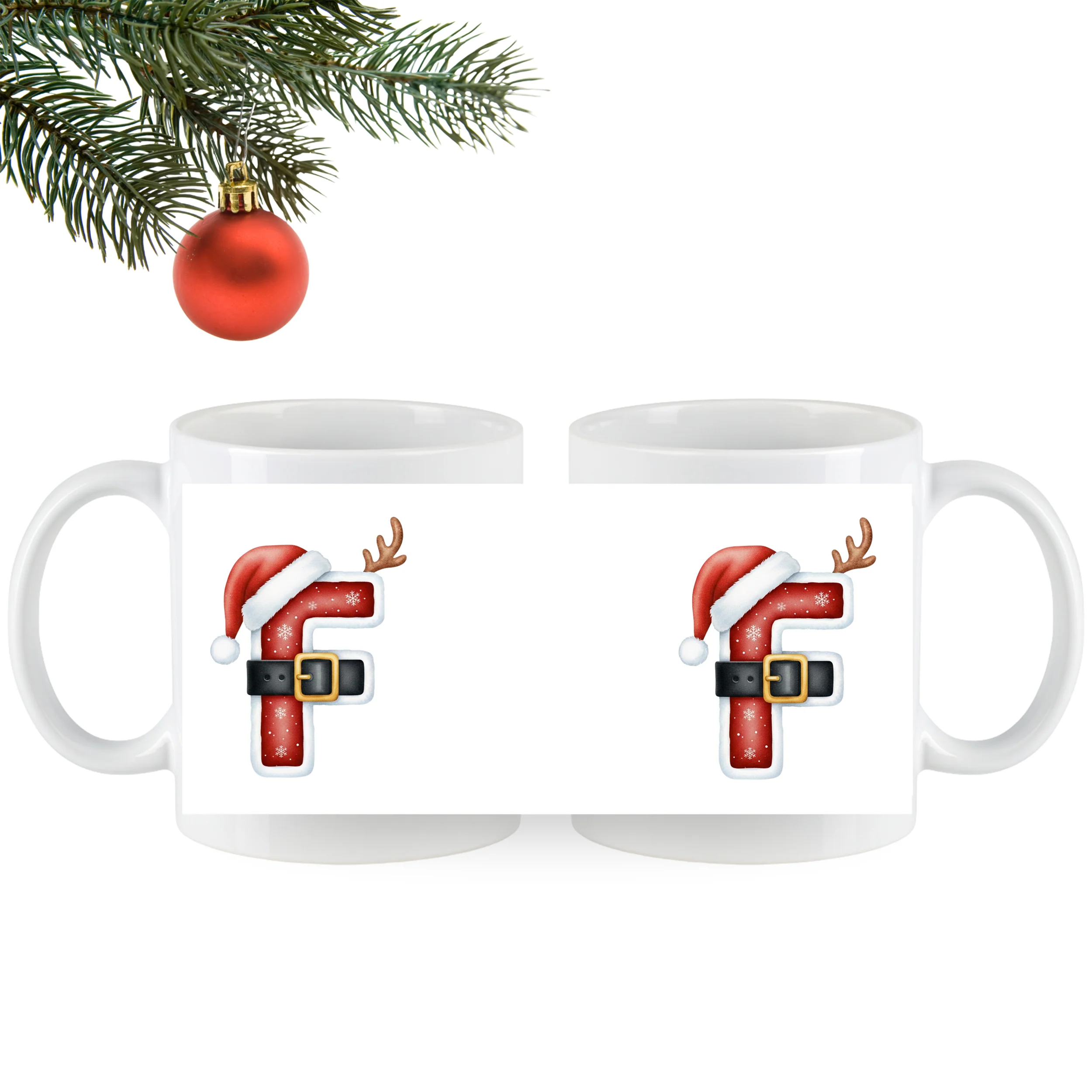 Tasse Buchstabe F - Image 4