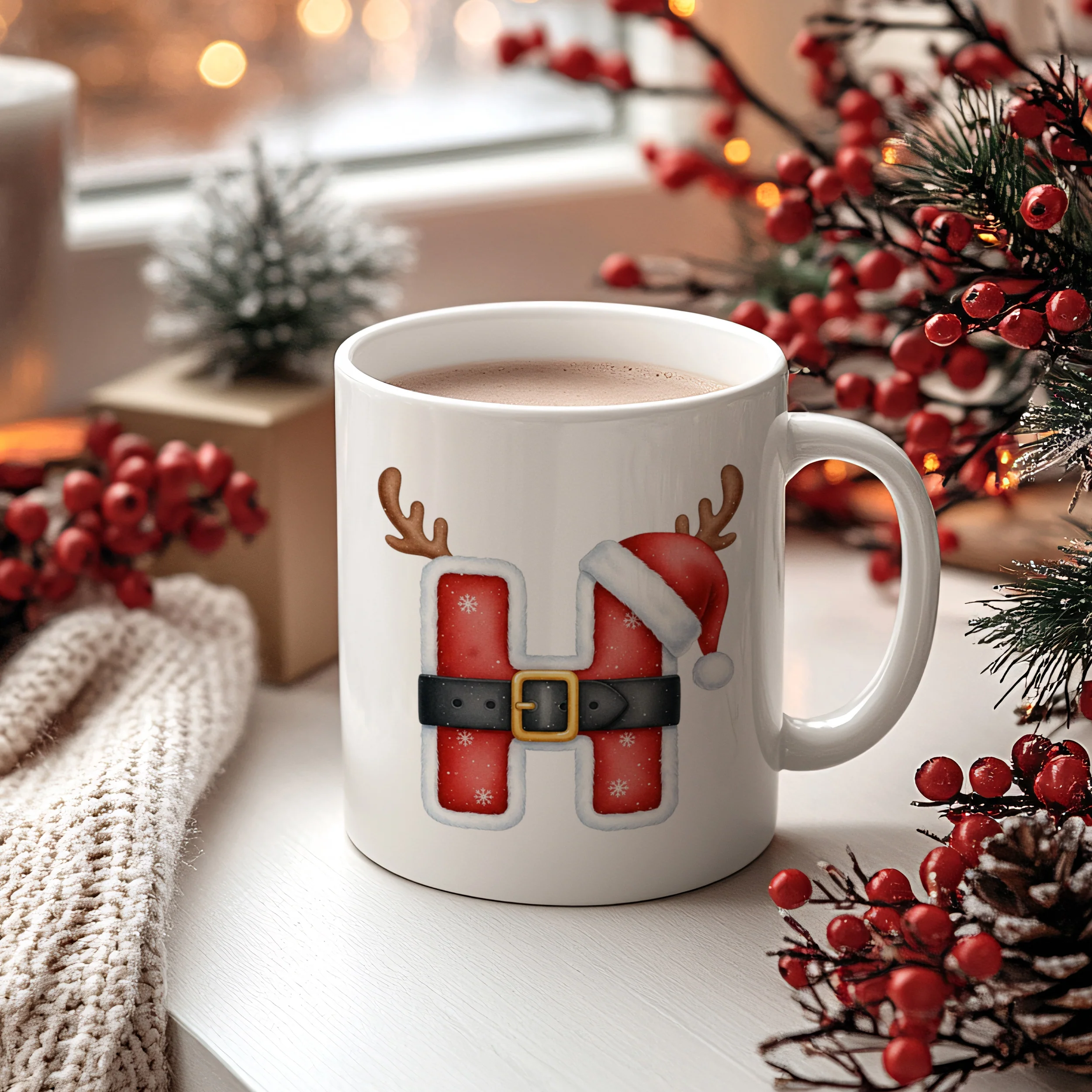 Tasse Buchstabe H - Image 2
