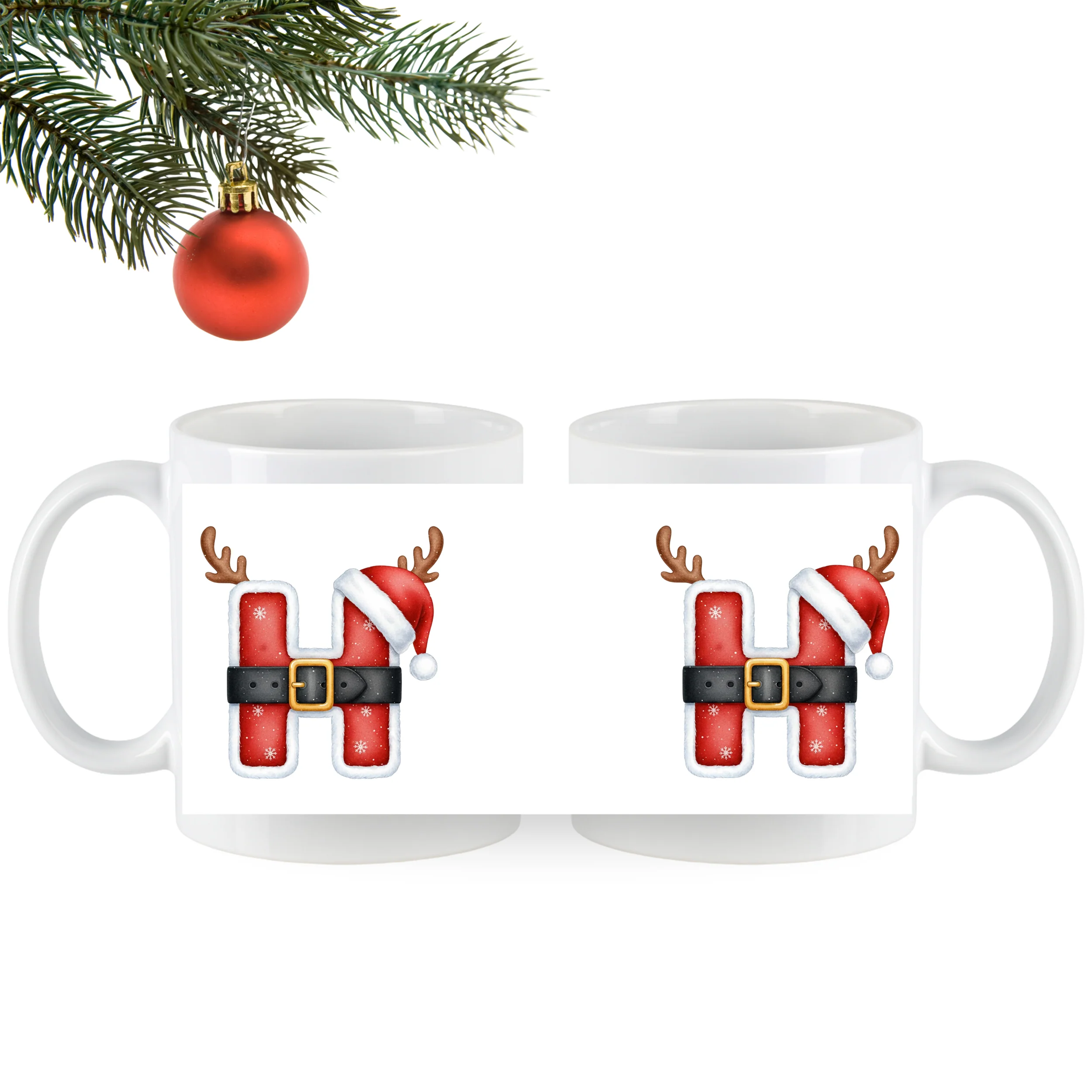 Tasse Buchstabe H - Image 4