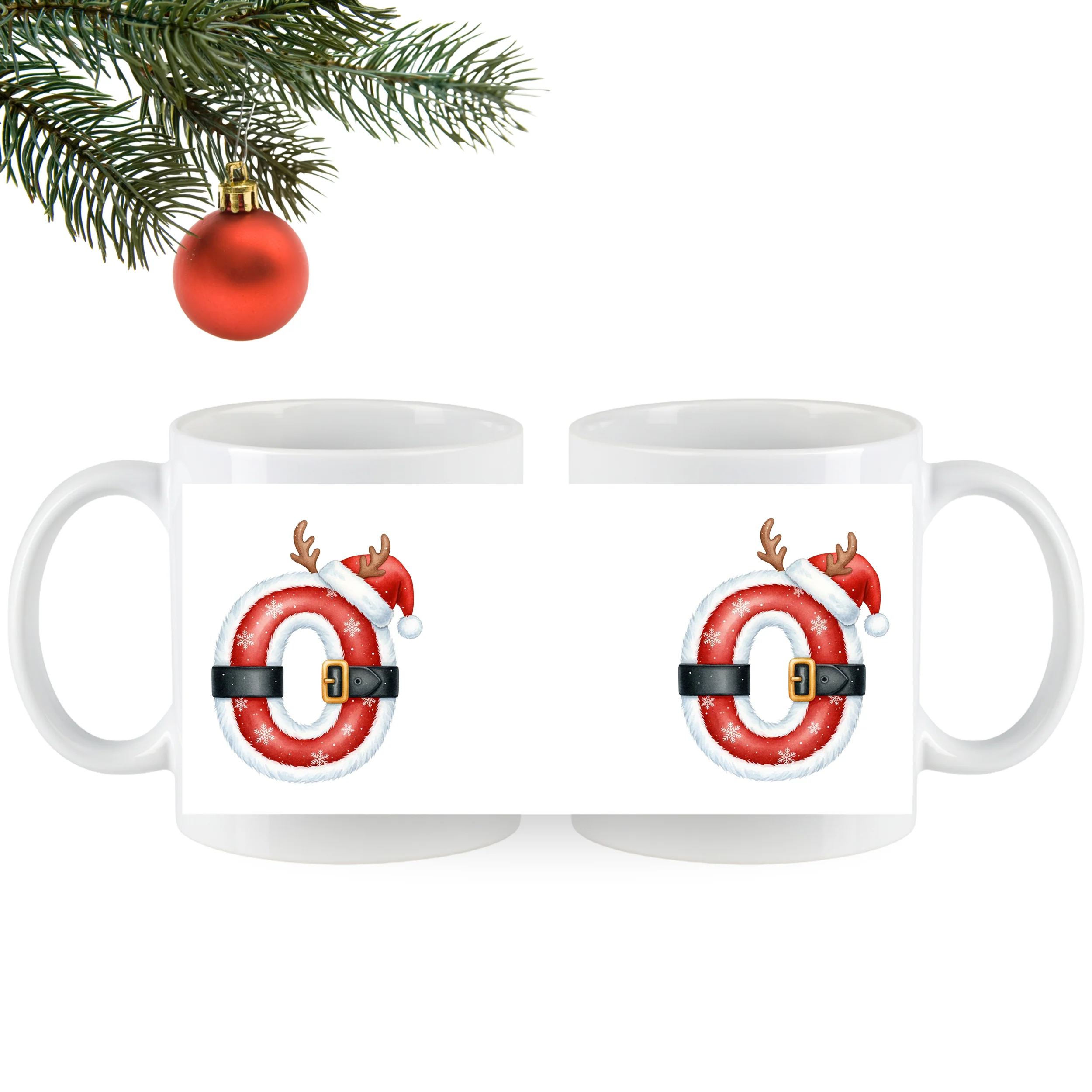 Tasse Buchstabe O - Image 4