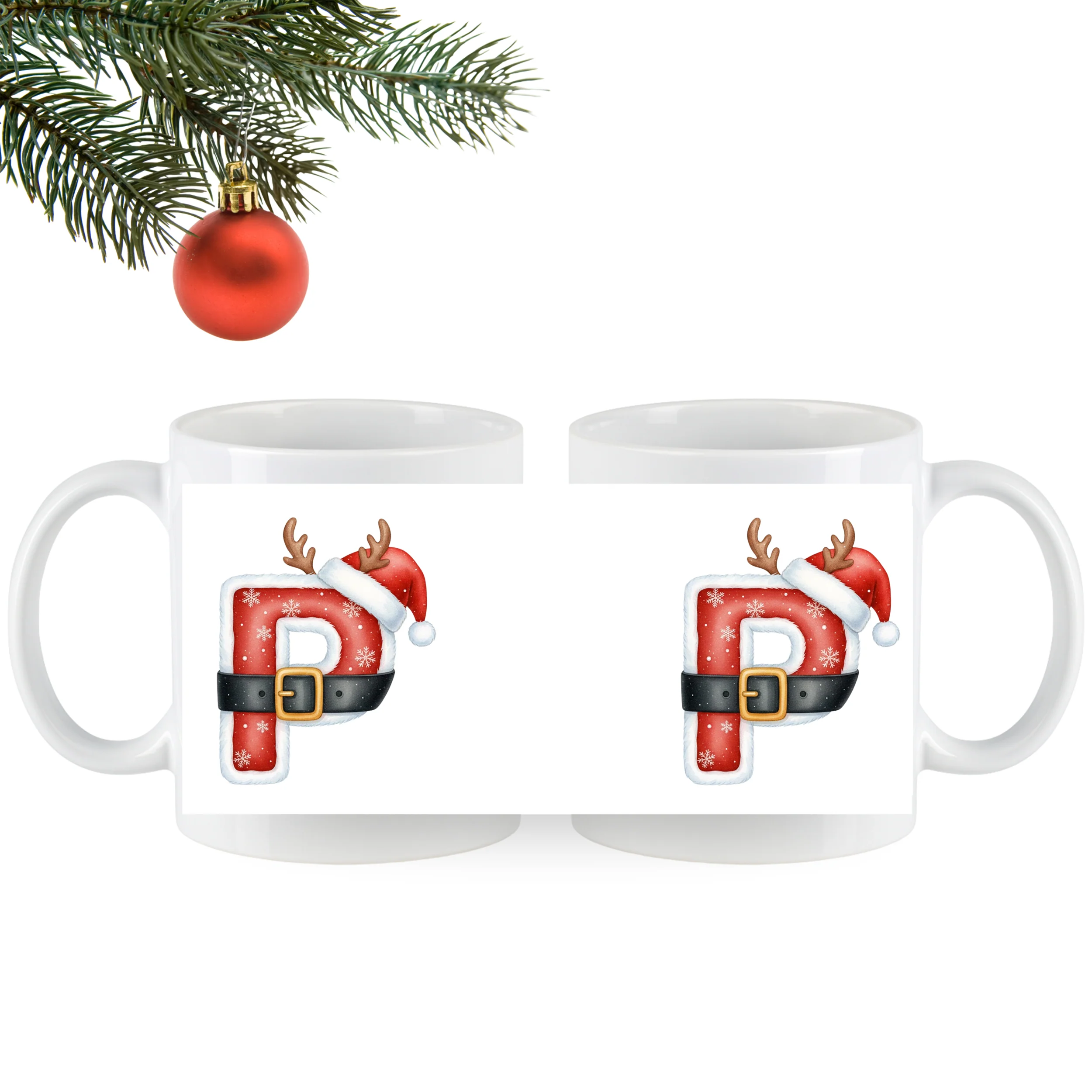 Tasse Buchstabe P - Image 4