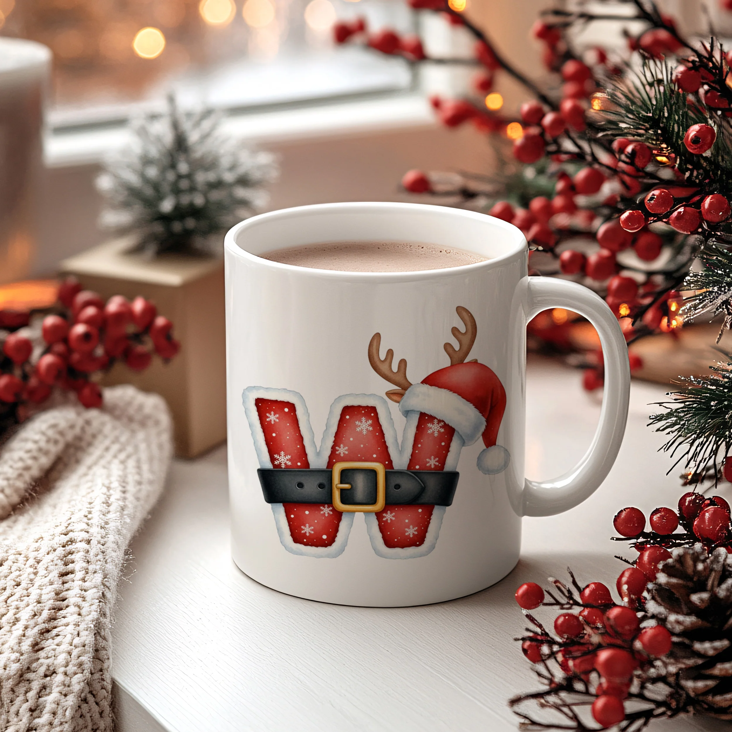 Tasse Buchstabe W - Image 2